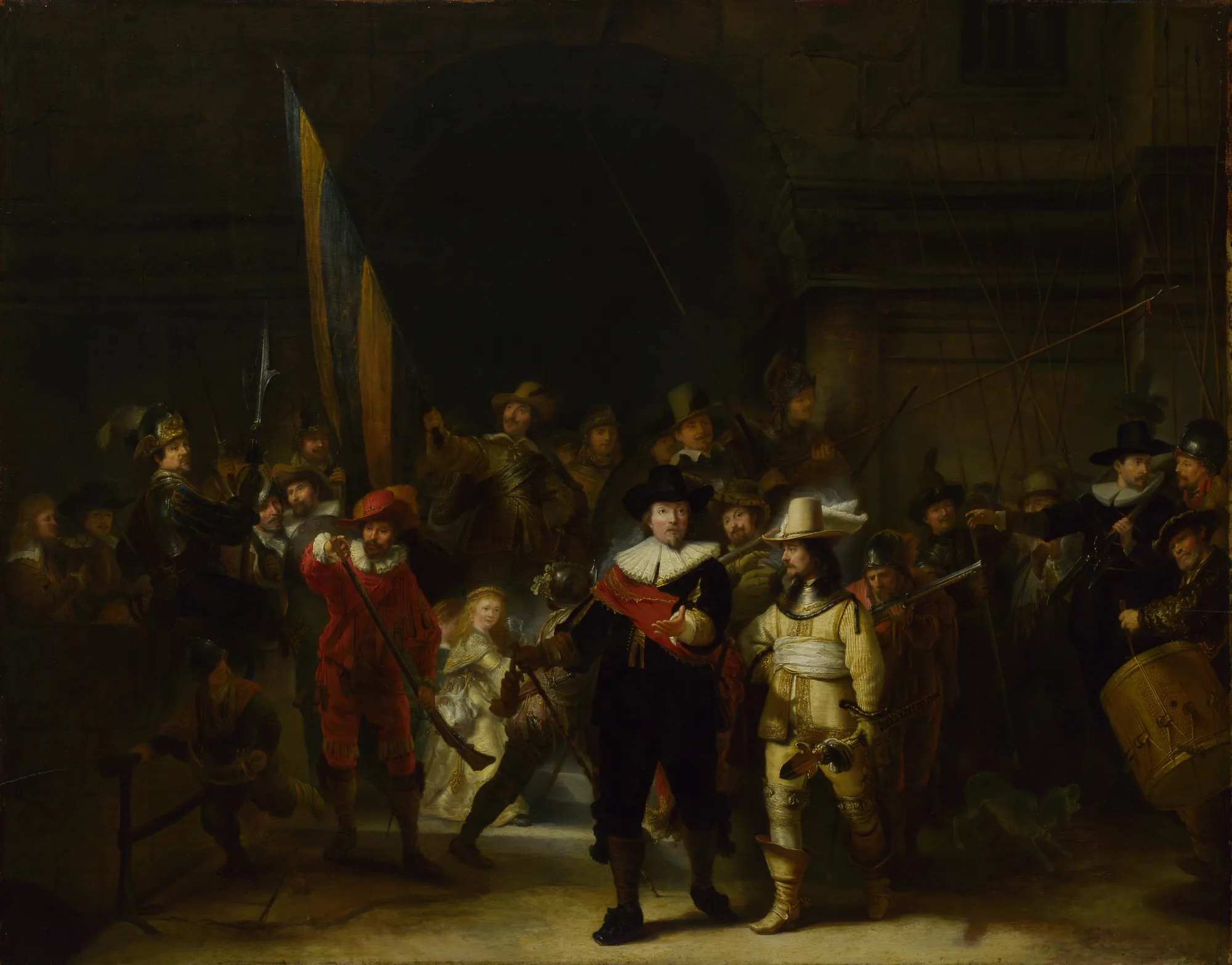 The Company of Captain Frans Banning Cocq (The Night Watch)