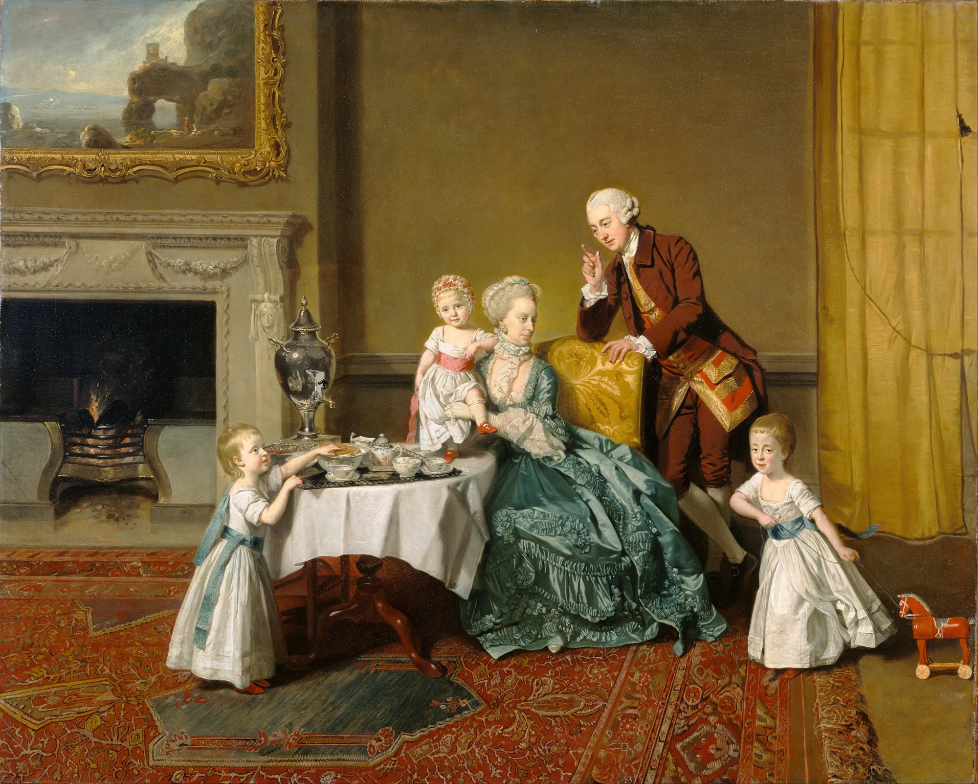 Lord Willoughby de Broke and his Family