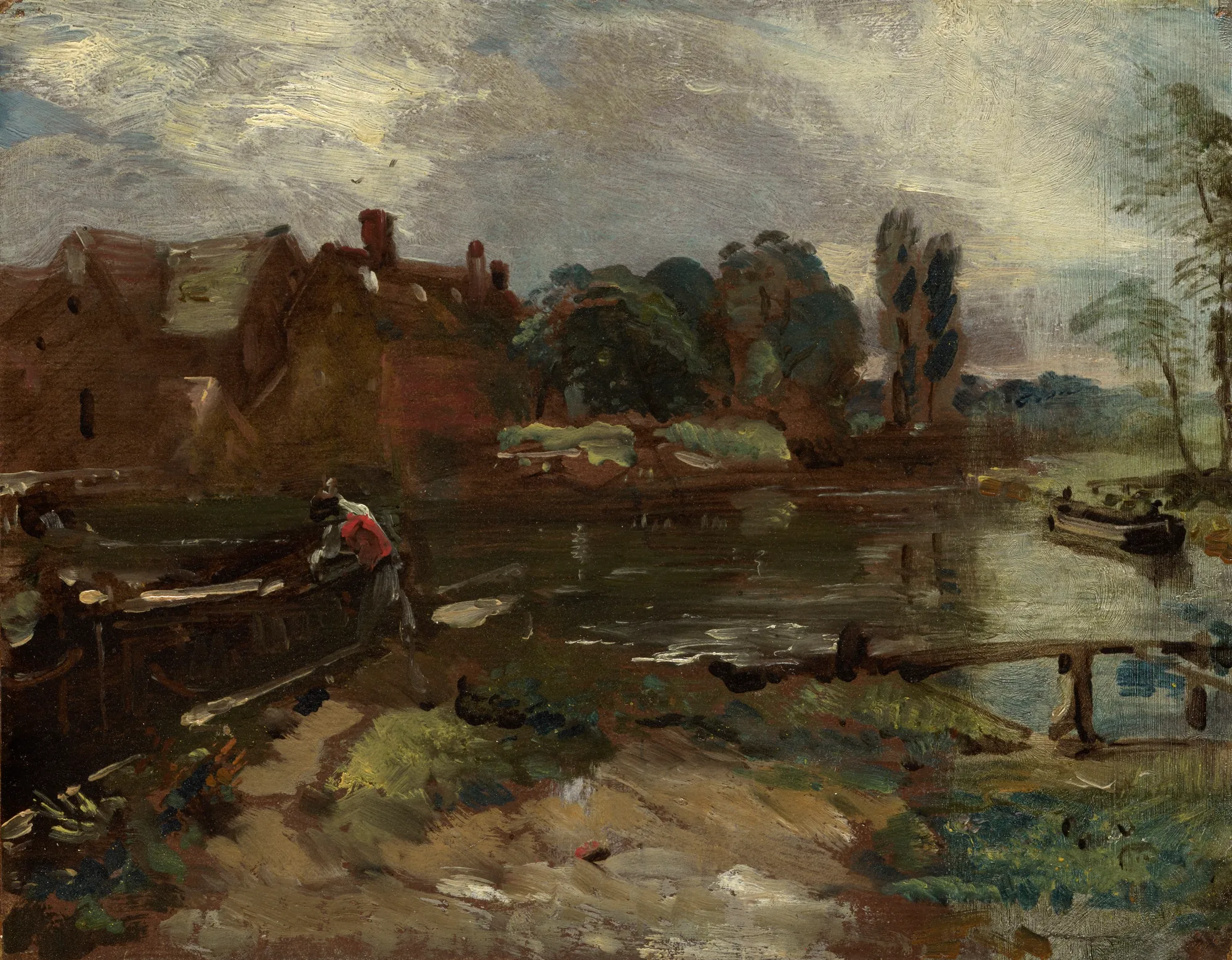 Flatford Mill from the Lock