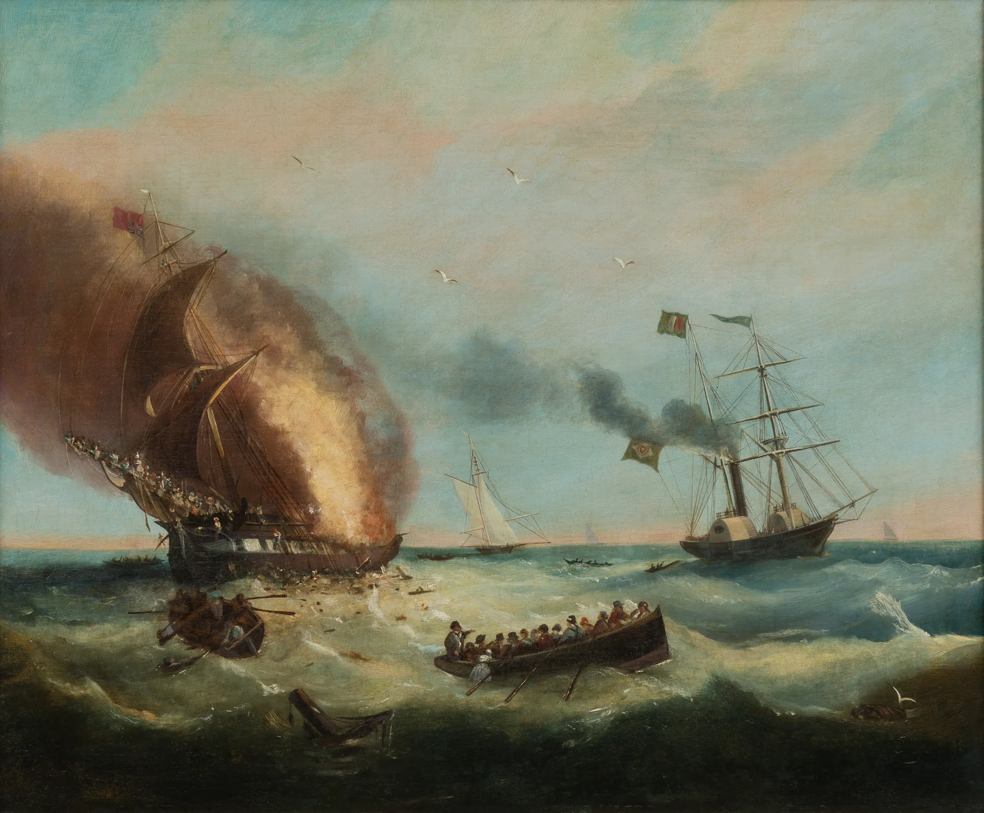 Rescue of Passengers from the Ocean Monarch