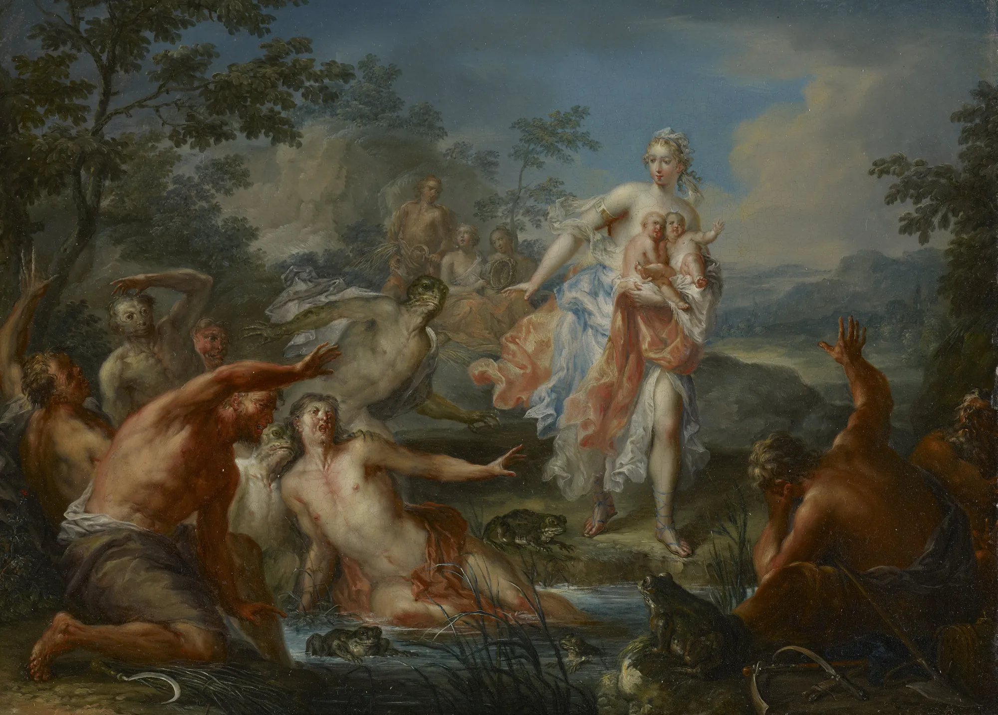 Latona Turning the Lycian Peasants into Frogs