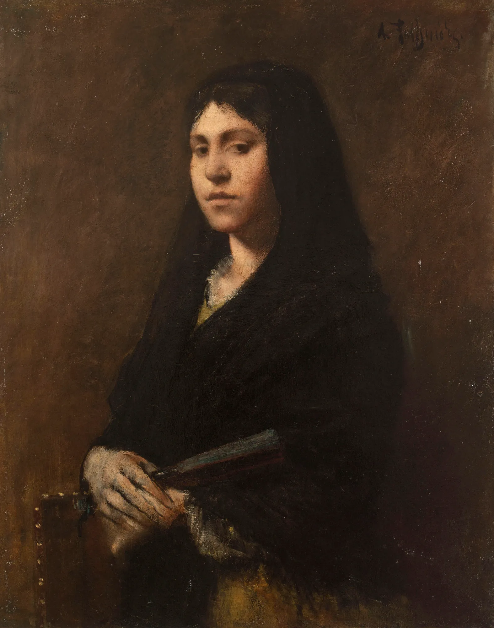 Woman with a Fan (Femme à l'éventail)
