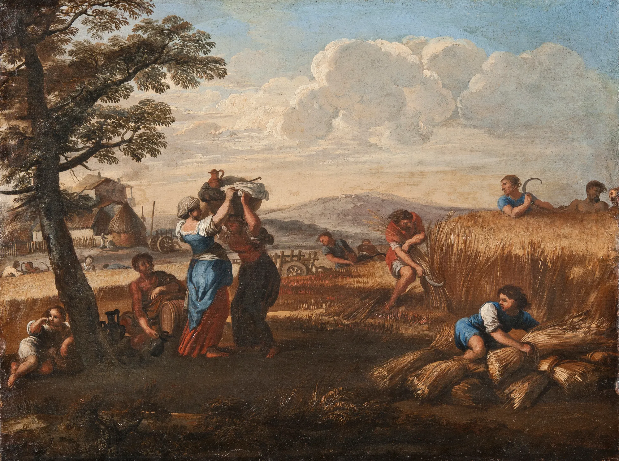 Landscape with Harvesting