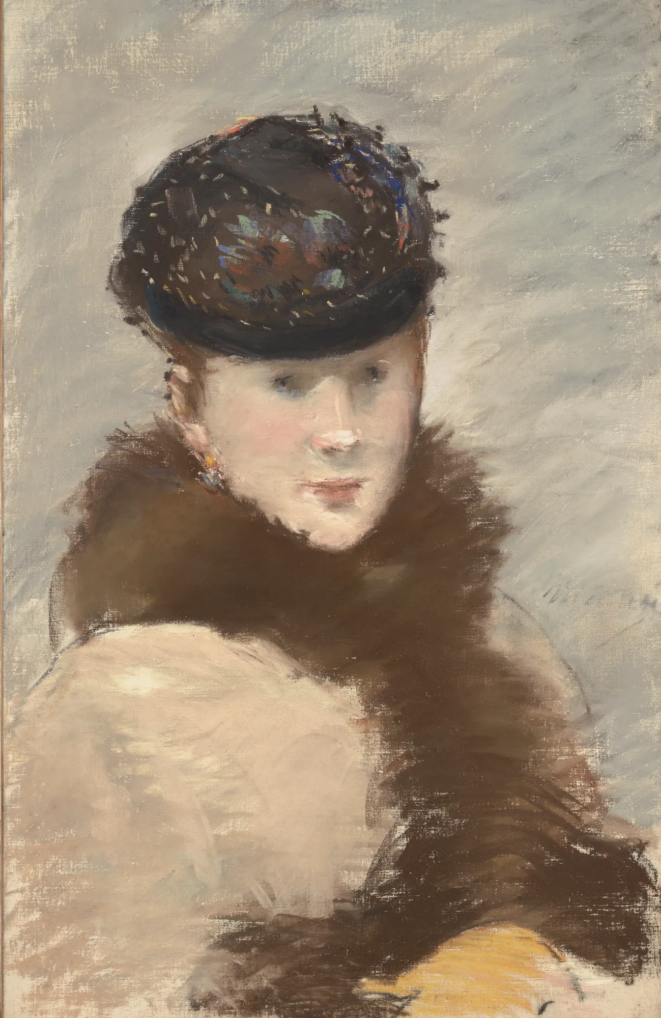 Méry Laurent Wearing a Small Toque