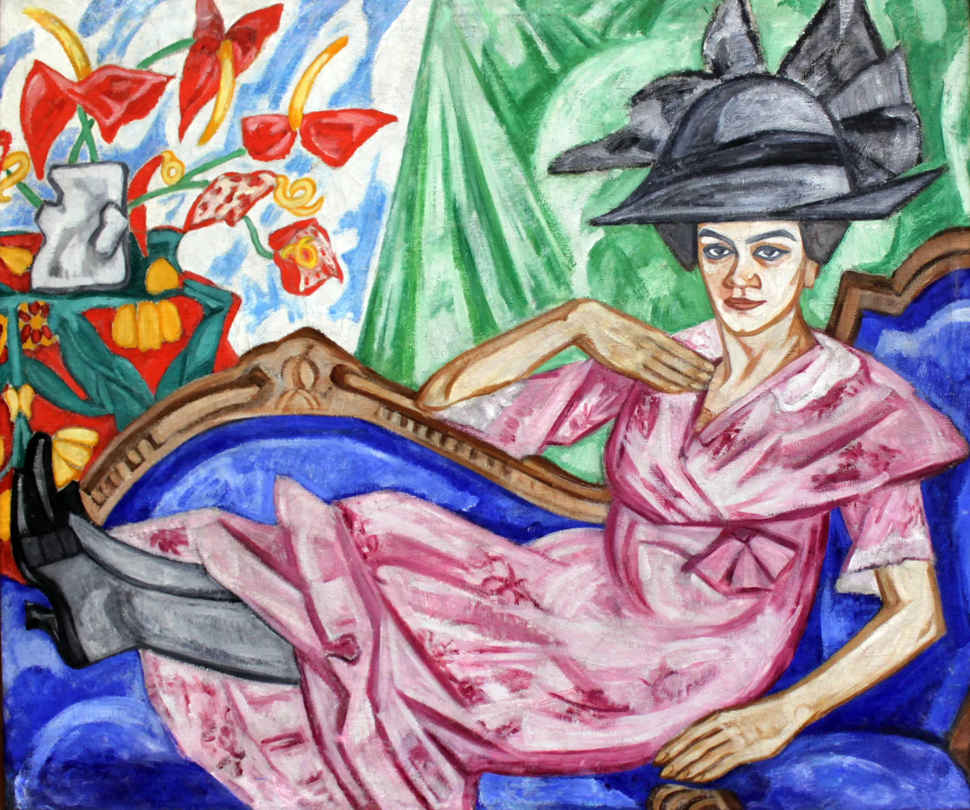 Portrait of Anna Vladimirovna Rozanova
