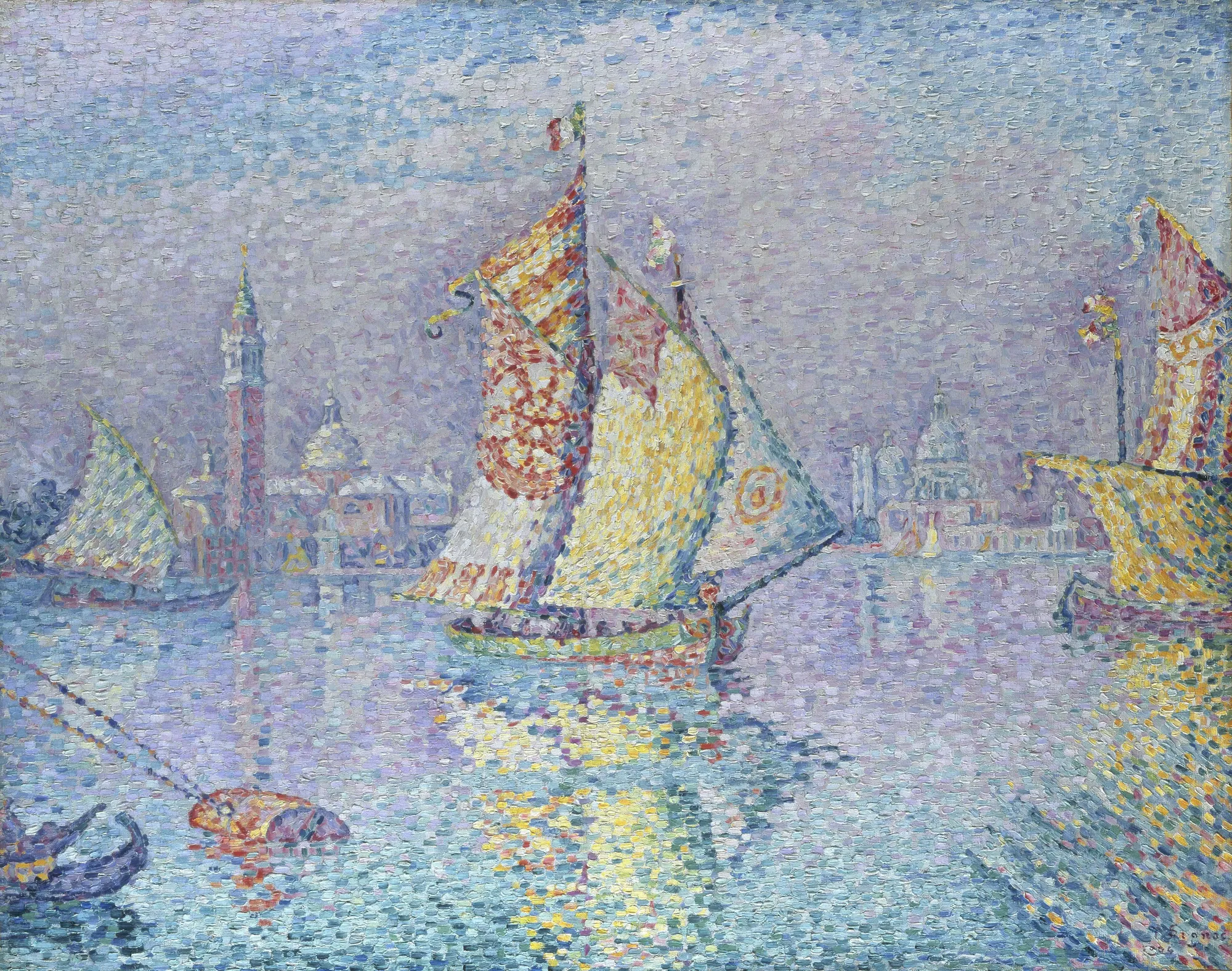Venice, the Yellow Sail (Venise, la voile jaune)