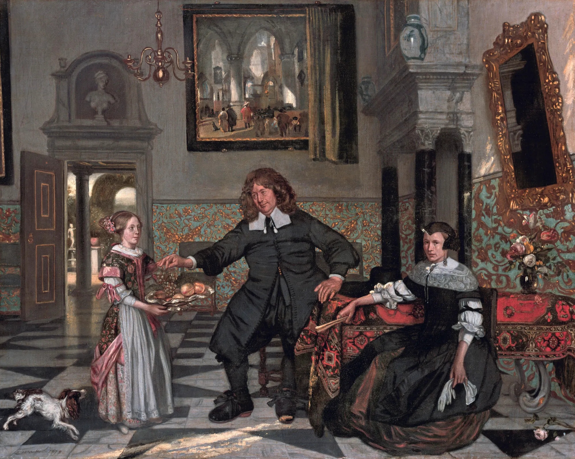 Portrait of a Family in an Interior
