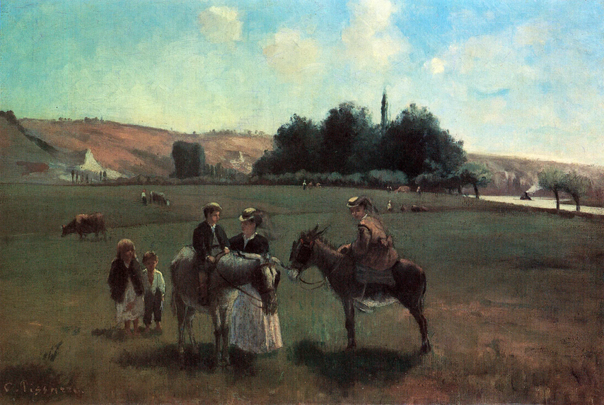 La Promenade en âne à La Roche-Guyon