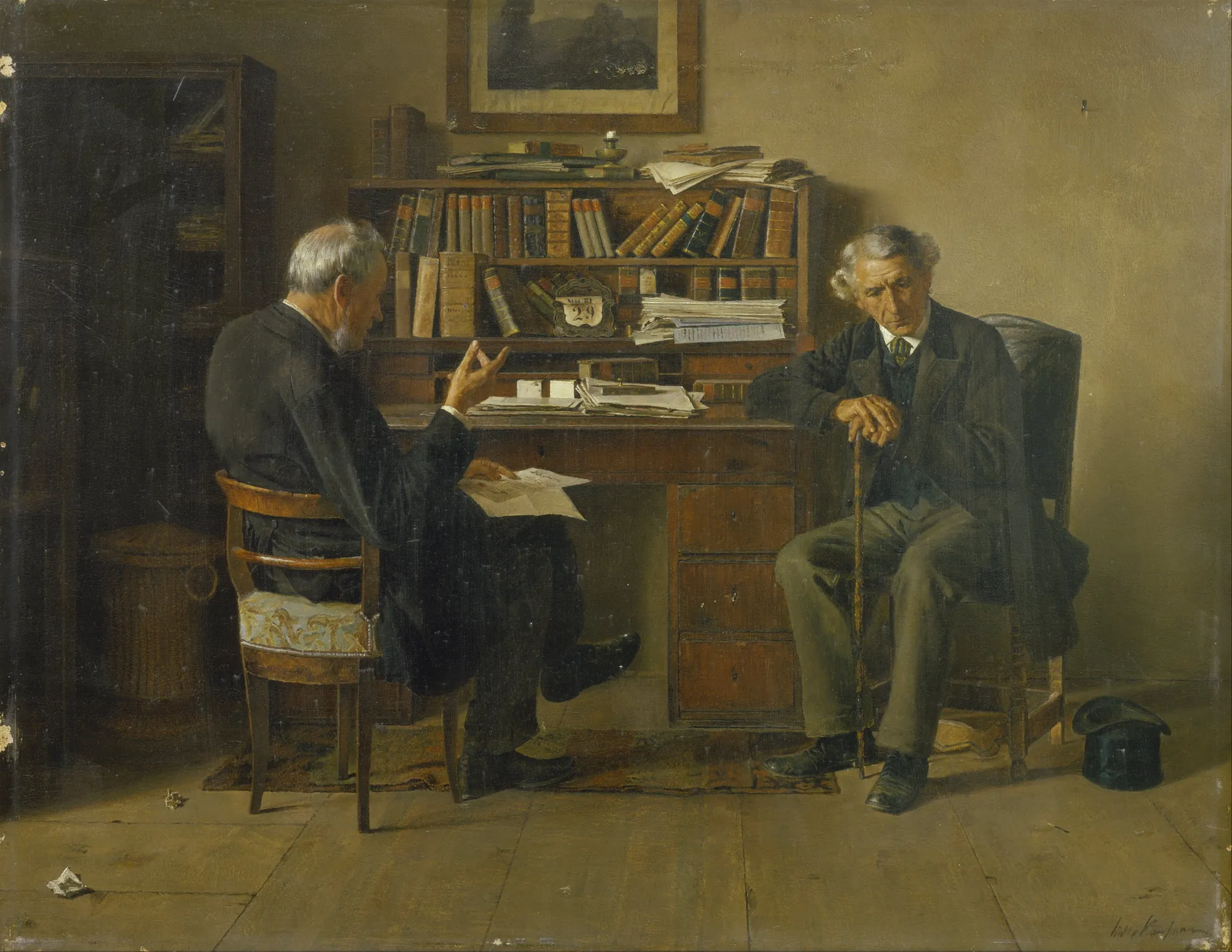 Scholars in a Study