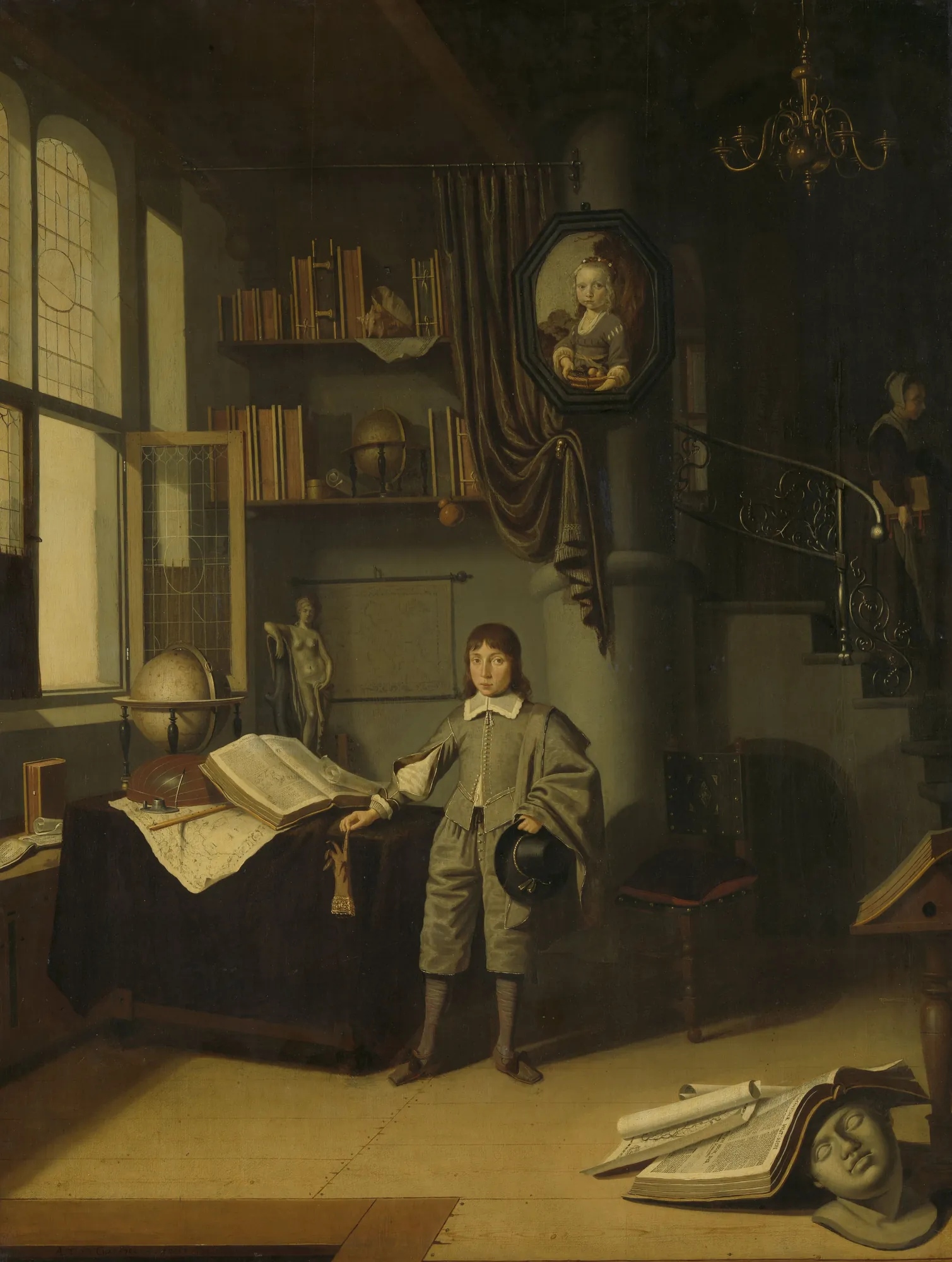 Young Man in a Study