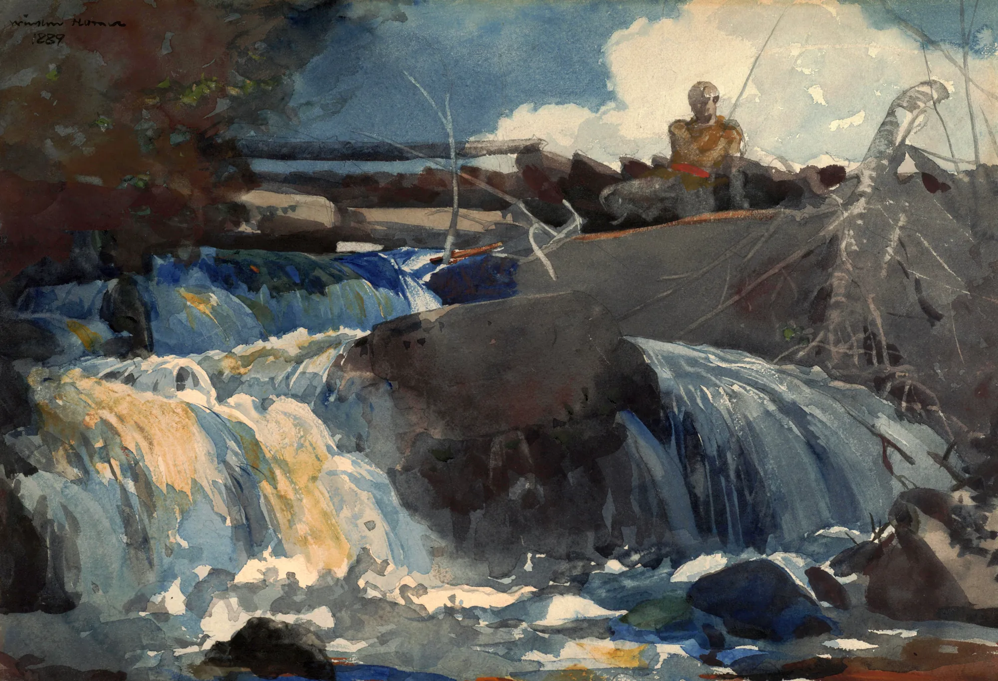 Casting in the Falls