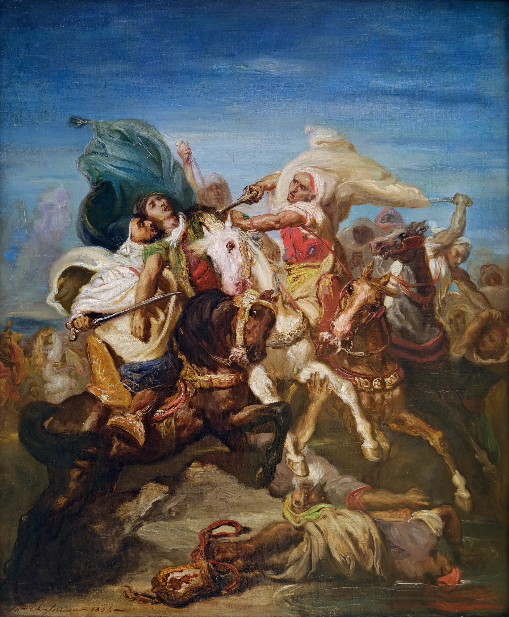 Battle of Arab Horsemen