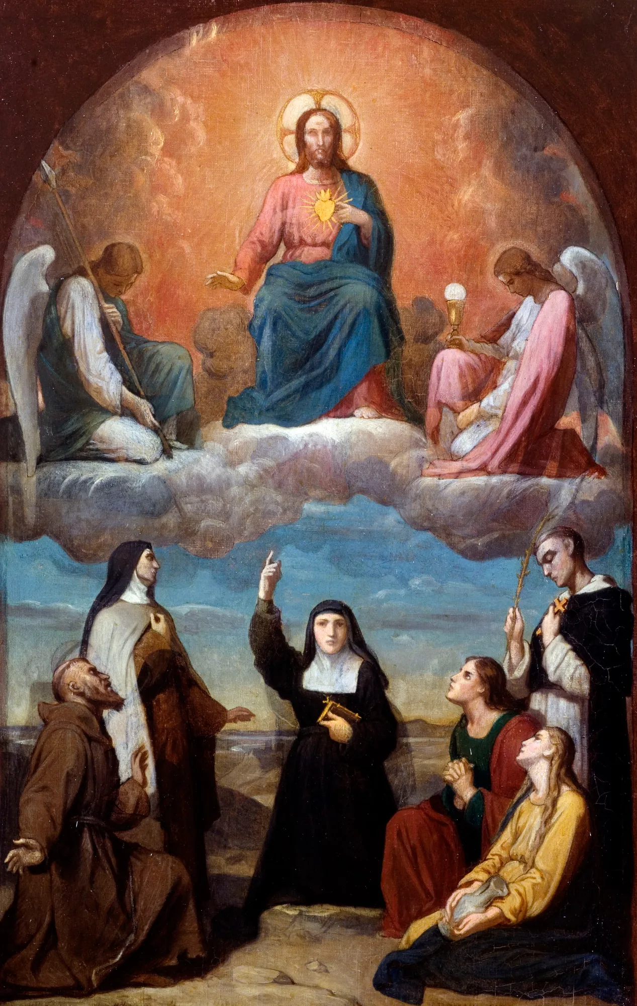 Le Sacré-Cœur (Esquisse pour l'église de la Trinité)
