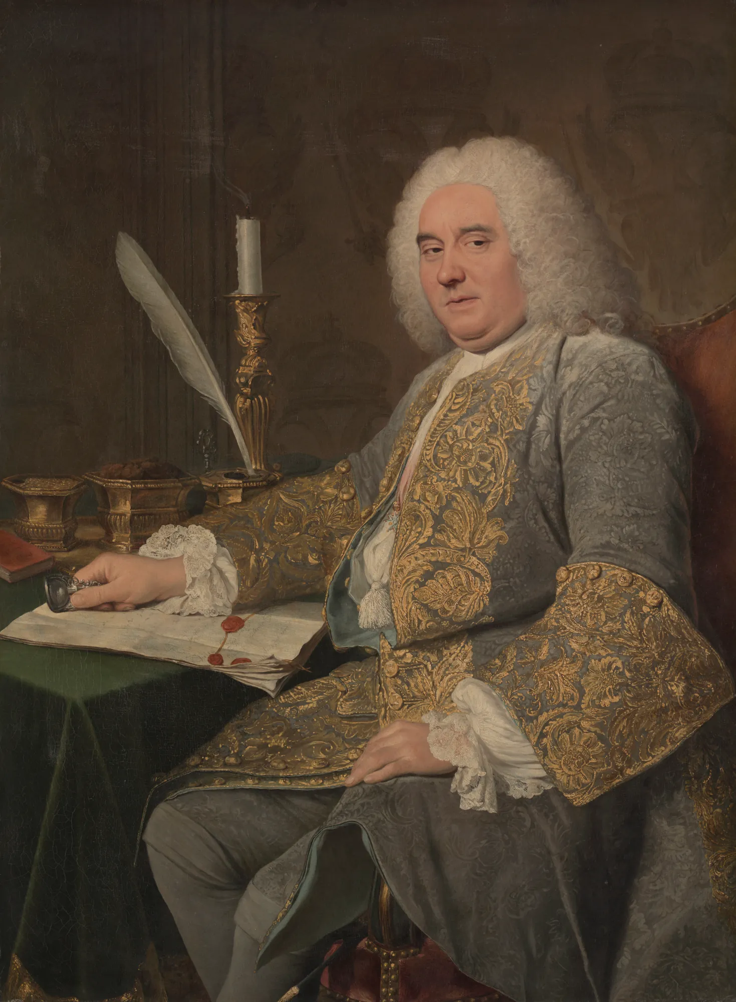 Portrait of Jean-Gabriel du Theil