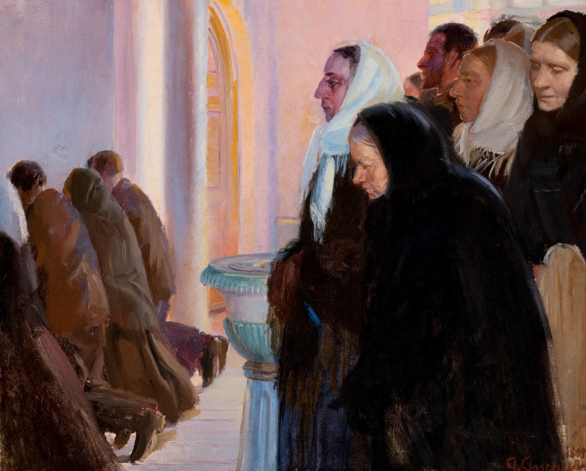 Communion in the Church of Skagen