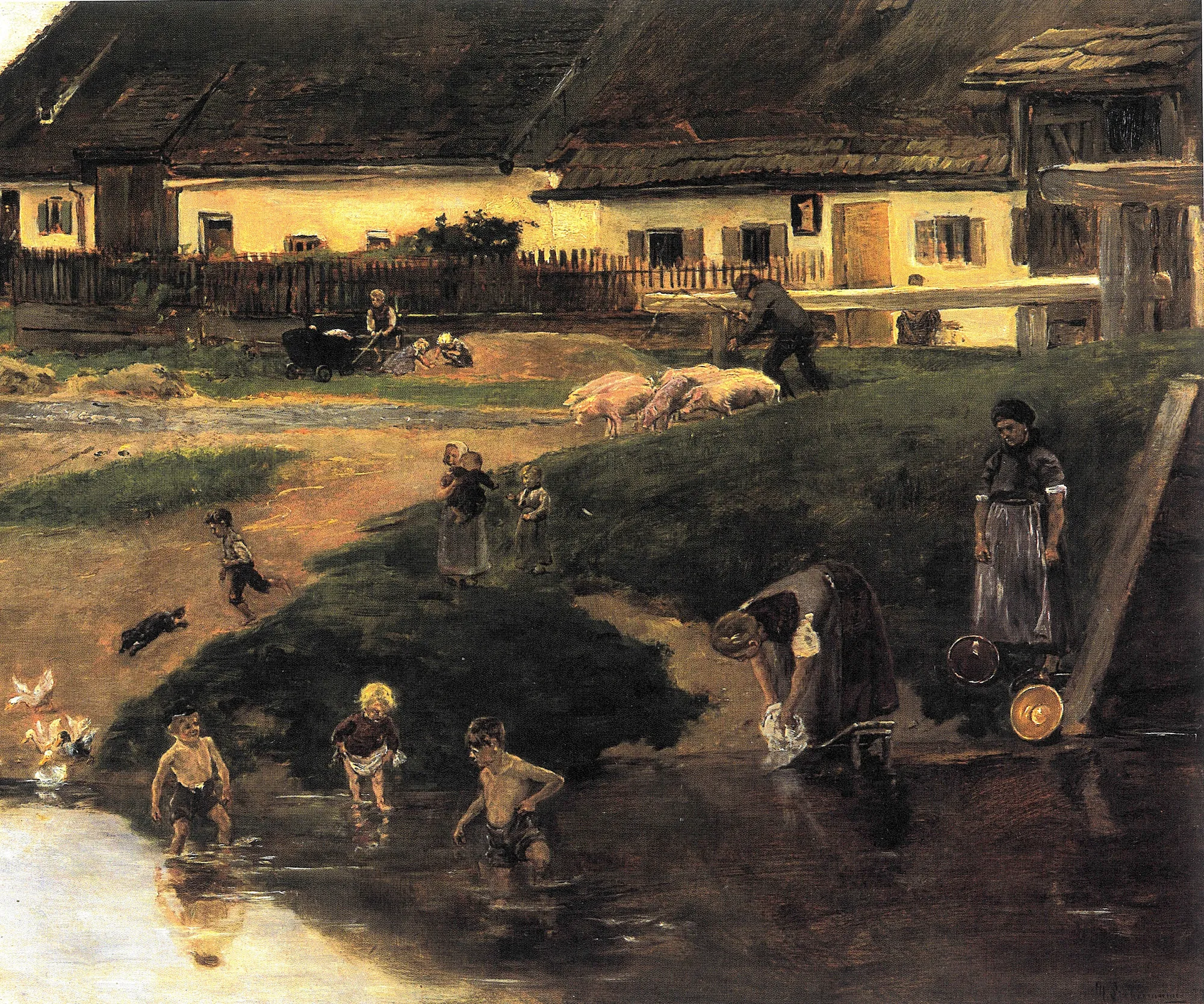 Village Pond in Etzenhausen (Dorfidyll)