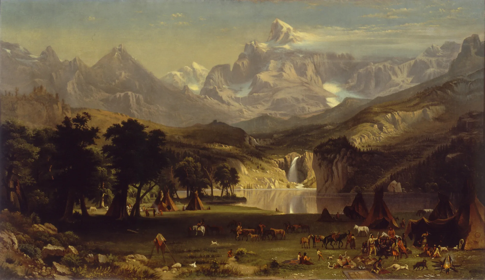 The Rocky Mountains, Lander's Peak