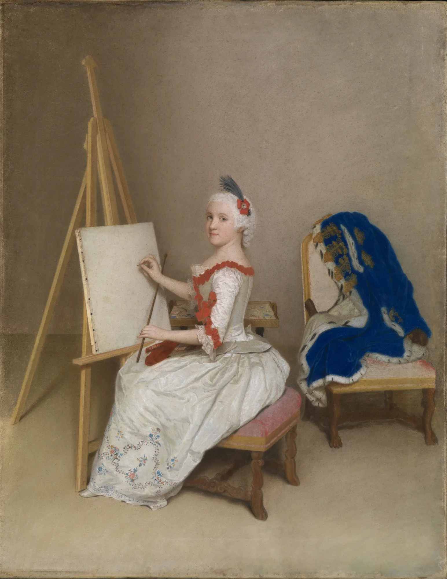 Portrait of Karoline Luise von Baden