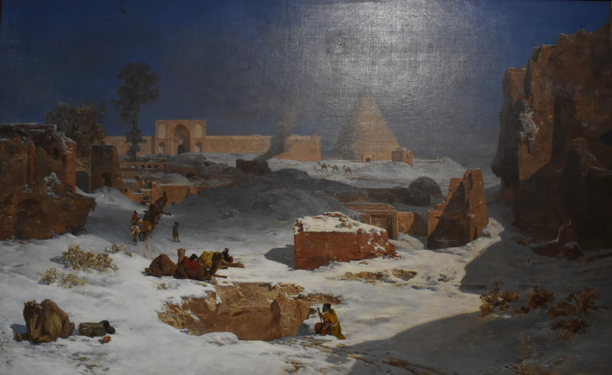 Winter in Persia