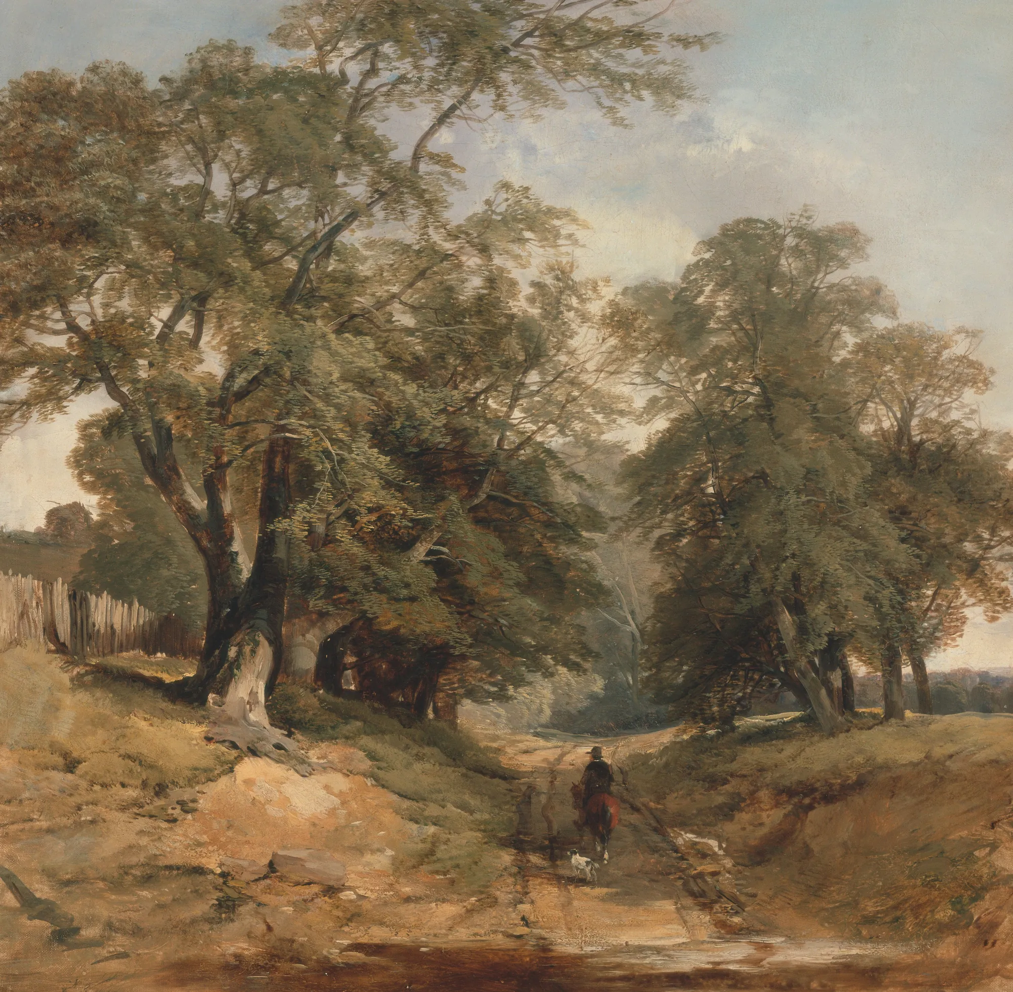 A Landscape with a Horseman