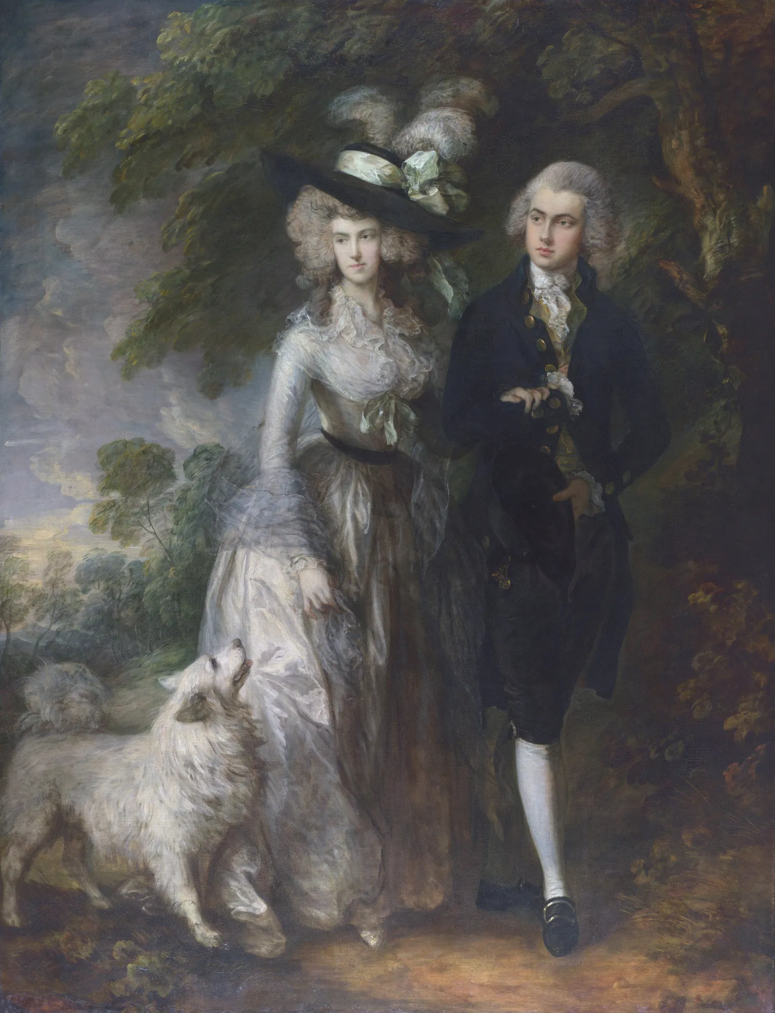 Mr and Mrs William Hallett (The Morning Walk)