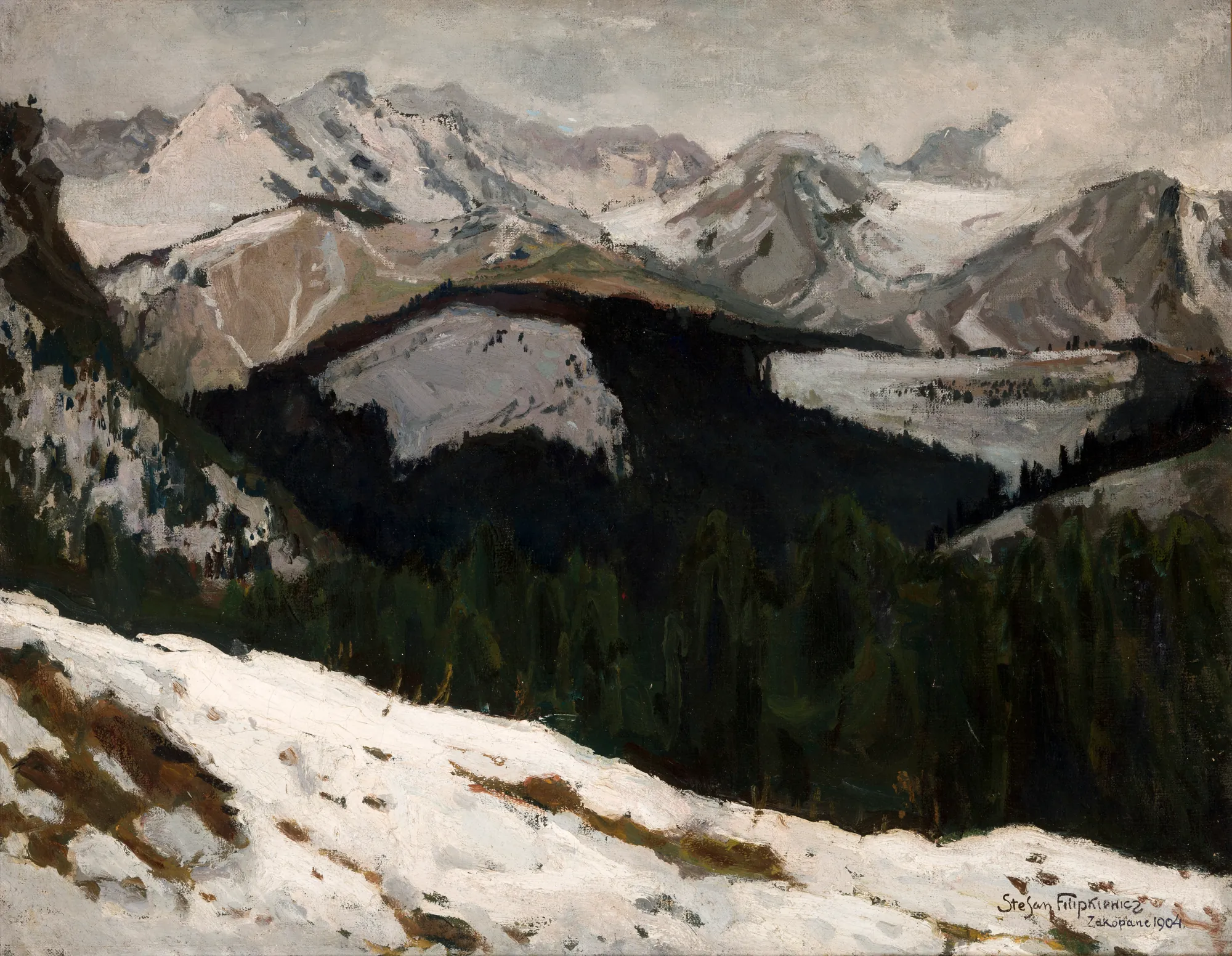 Thaw in the Tatra Mountains