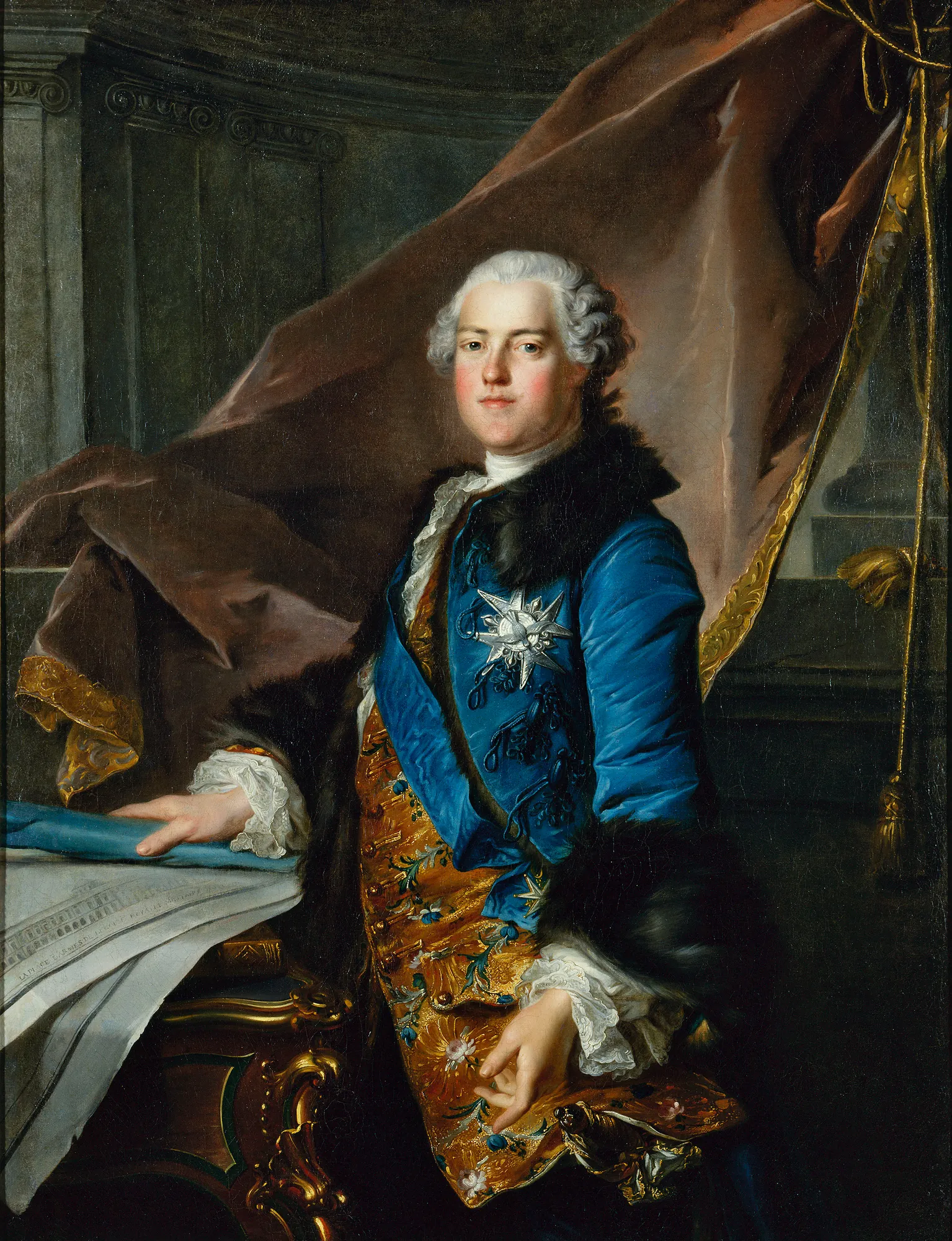 Portrait of Abel Poisson, Marquis de Marigny