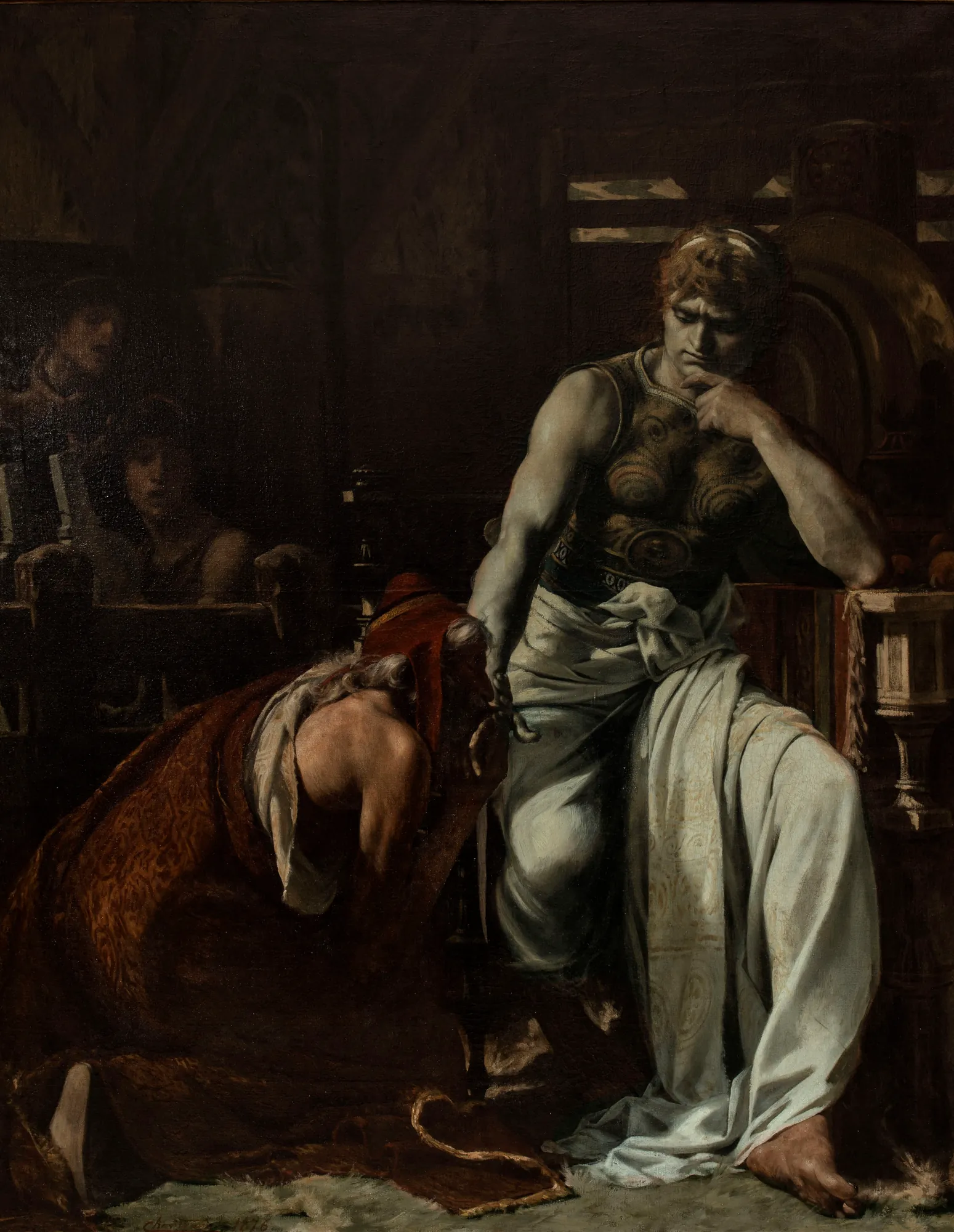 Priam Asking Achilles for the Body of Hector
