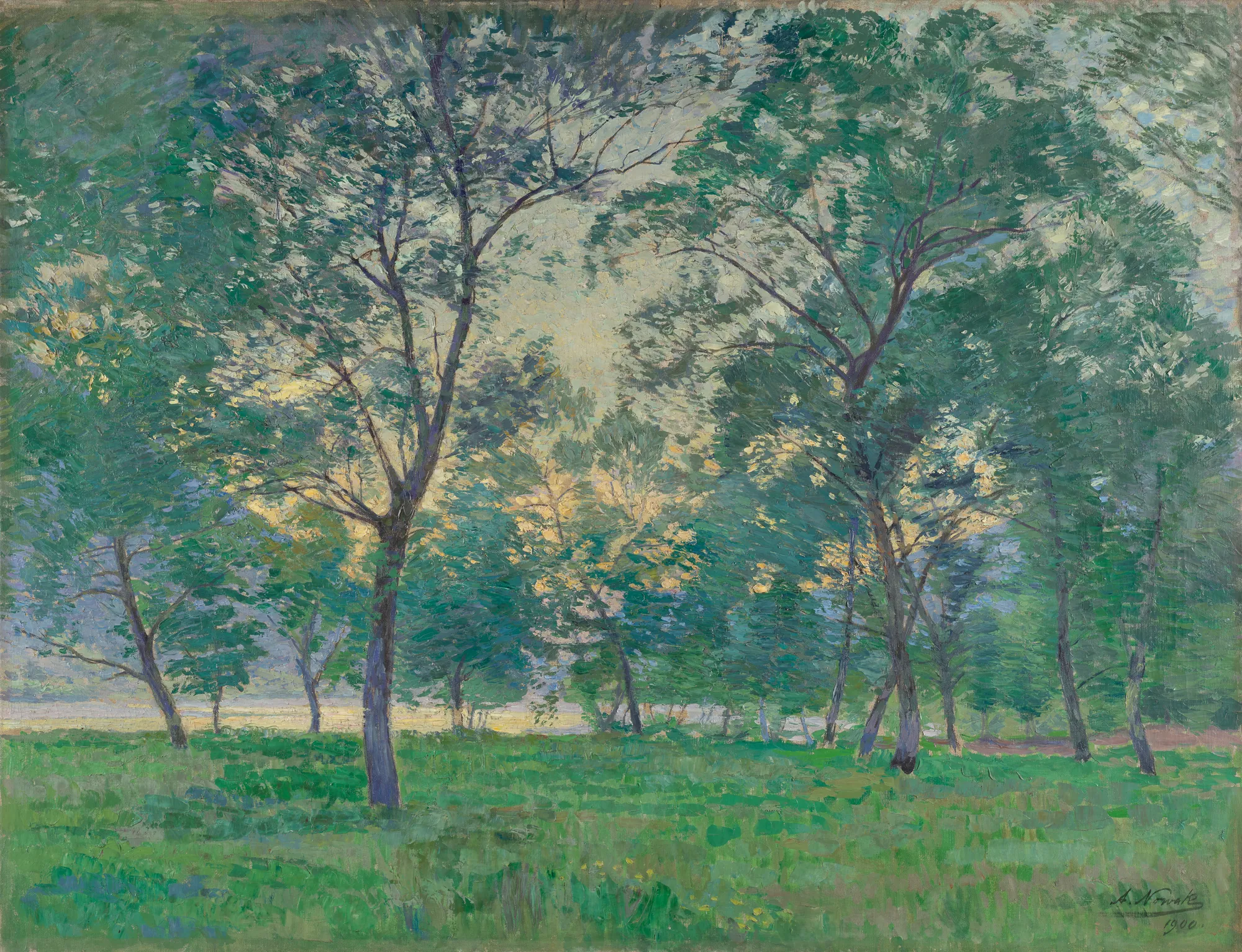 Evening in the Isonzo Valley (Abend im Isonzotale)