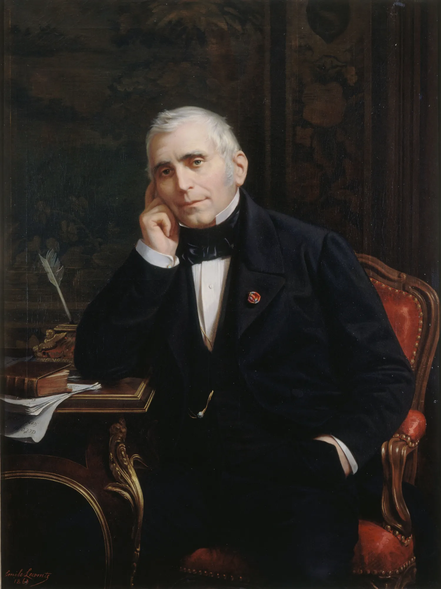 Portrait of Eugène Scribe