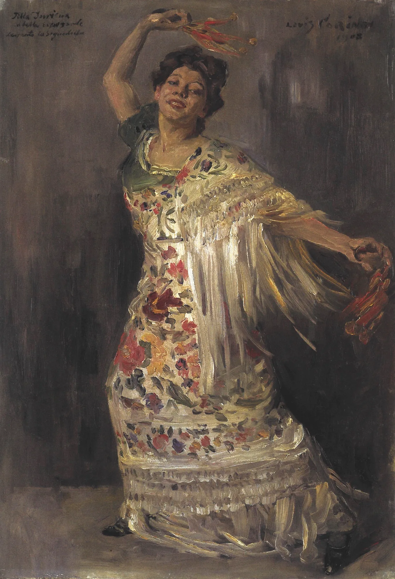Portrait of Tilla Durieux as a Spanish Dancer