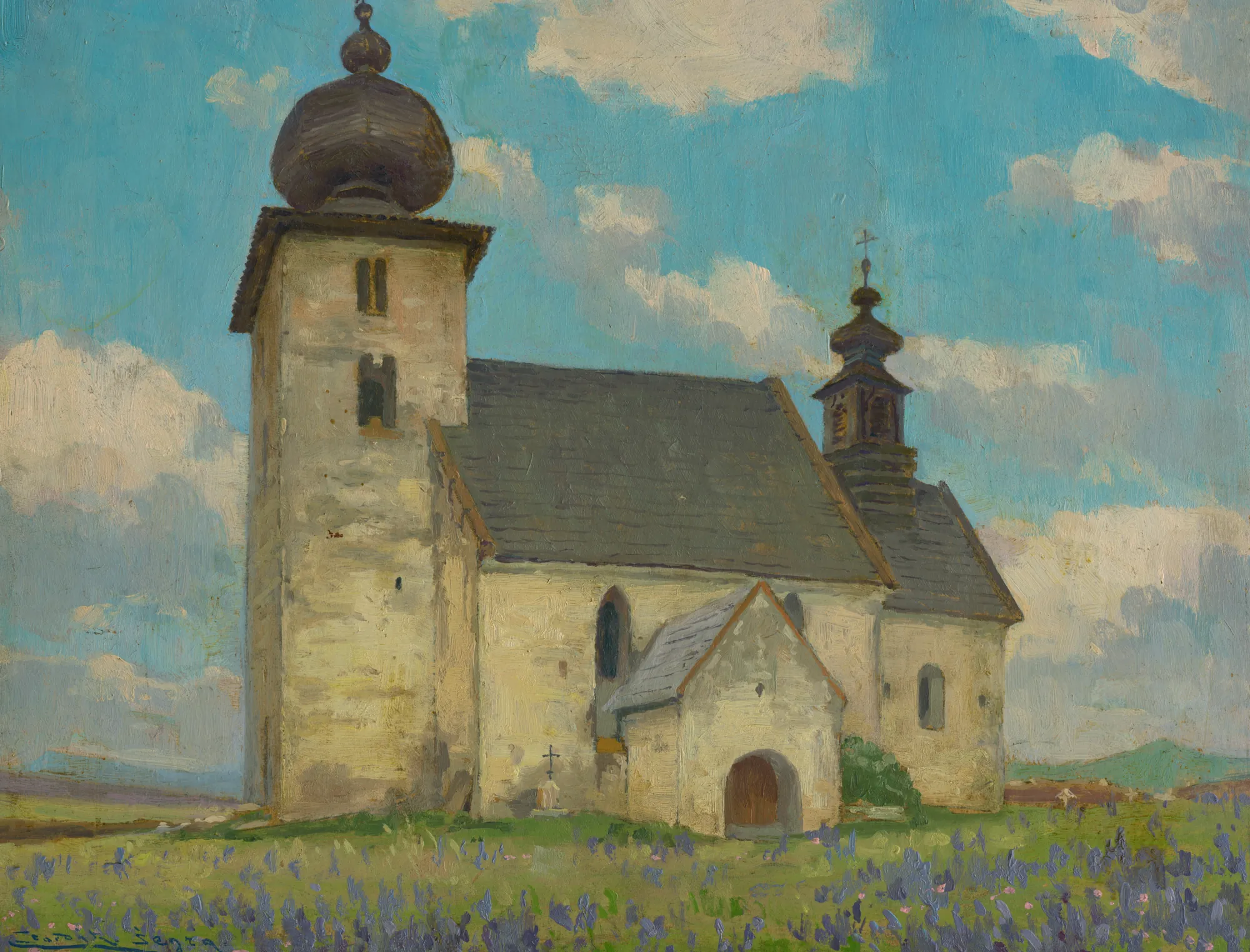 The Gothic Church at Žehra