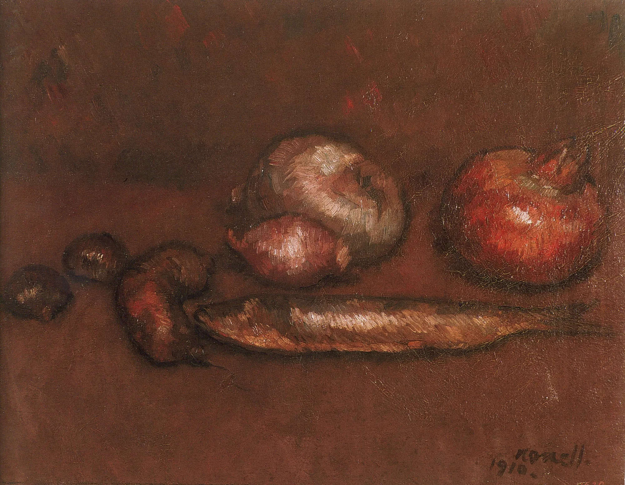 Still Life with Herring
