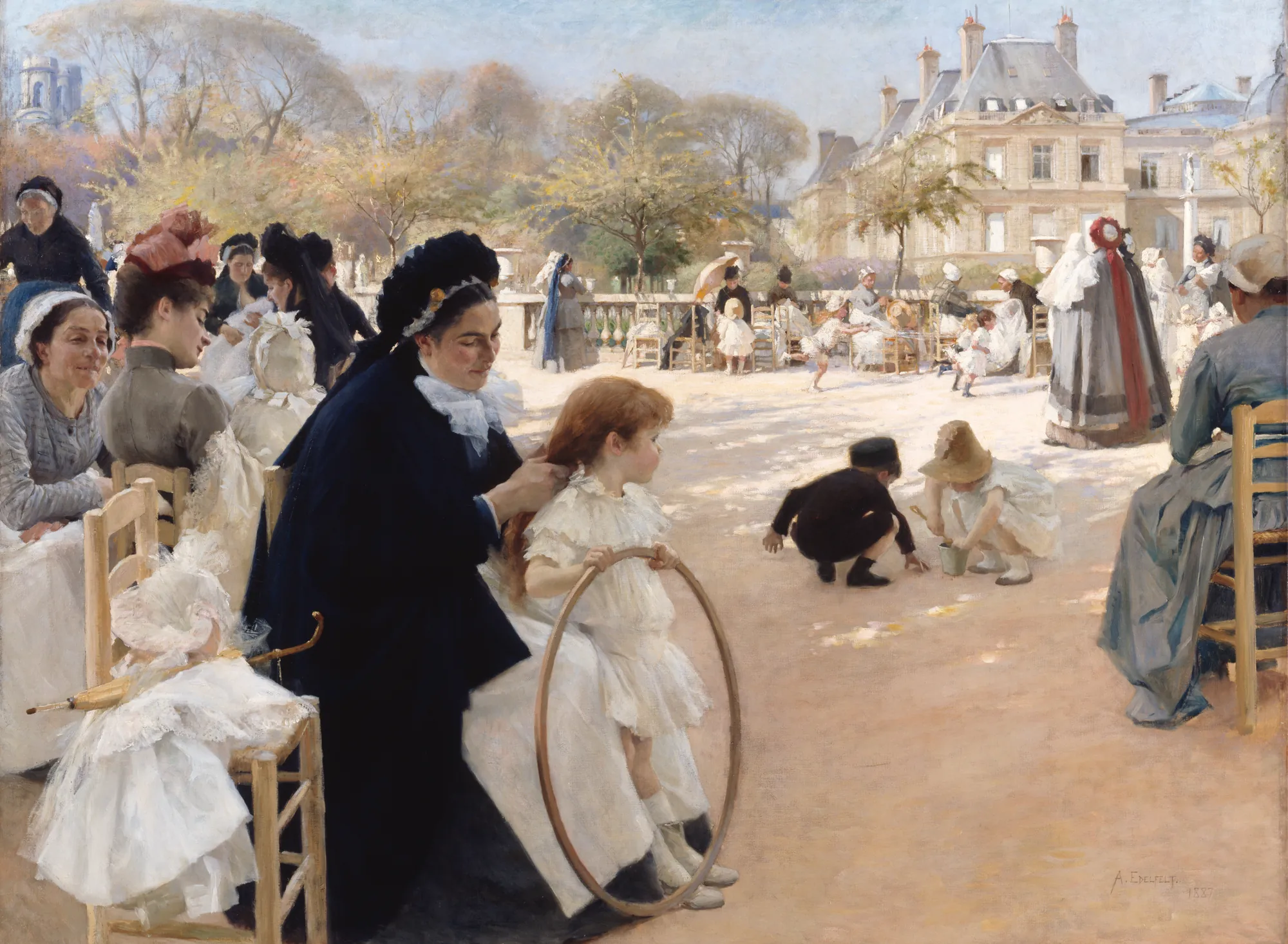 The Luxembourg Gardens, Paris