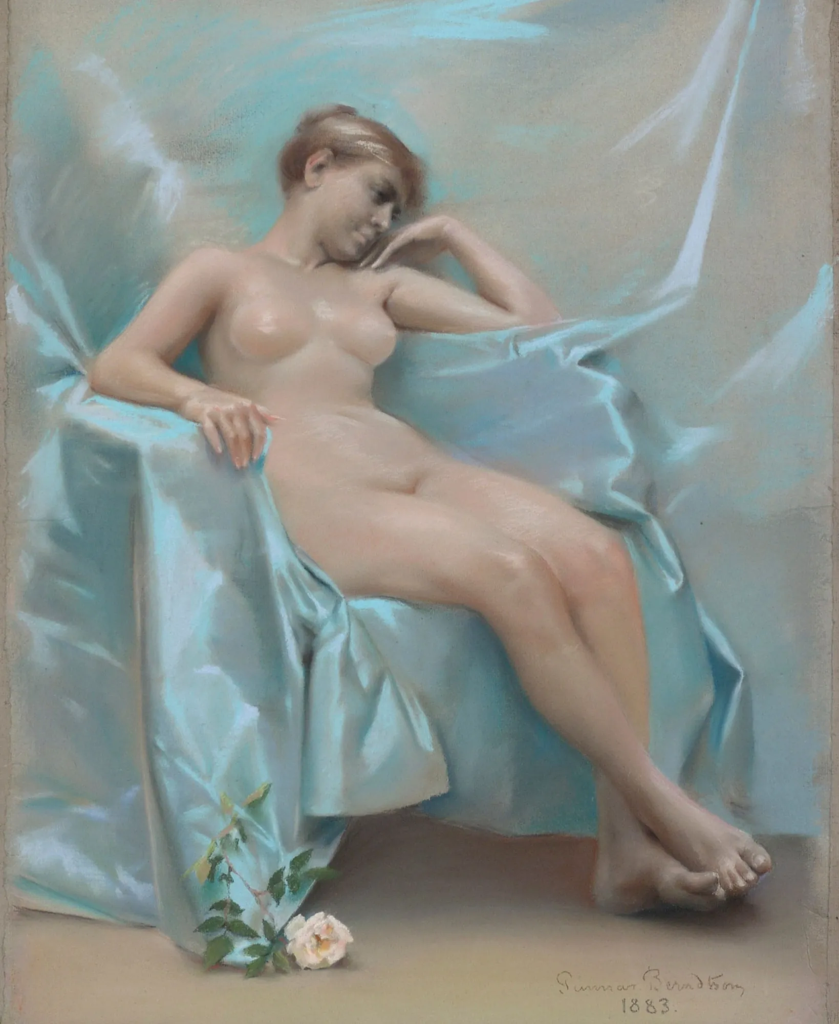 Nude Female Model (Alaston naismalli)