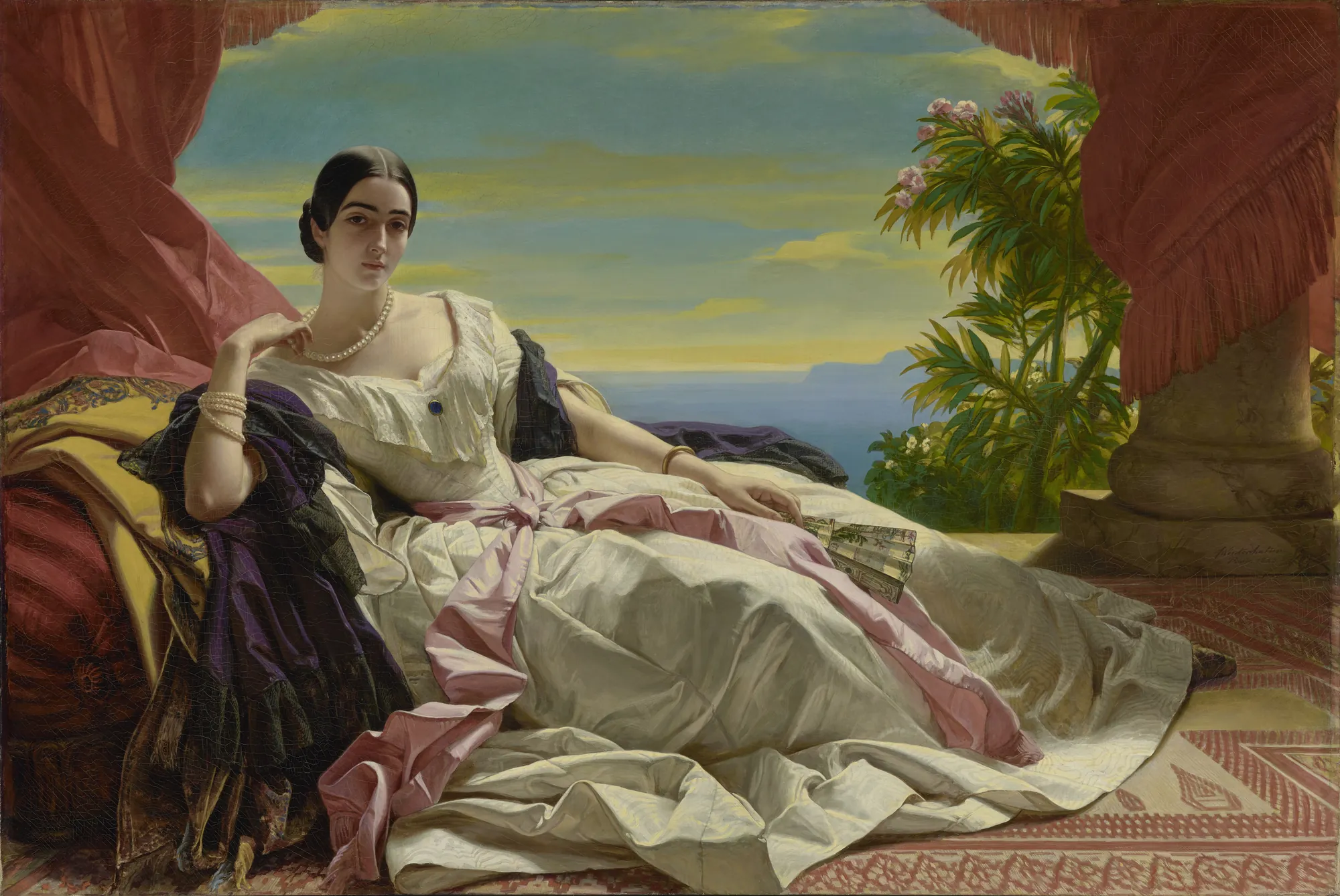 Portrait of Leonilla, Princess of Sayn-Wittgenstein-Sayn