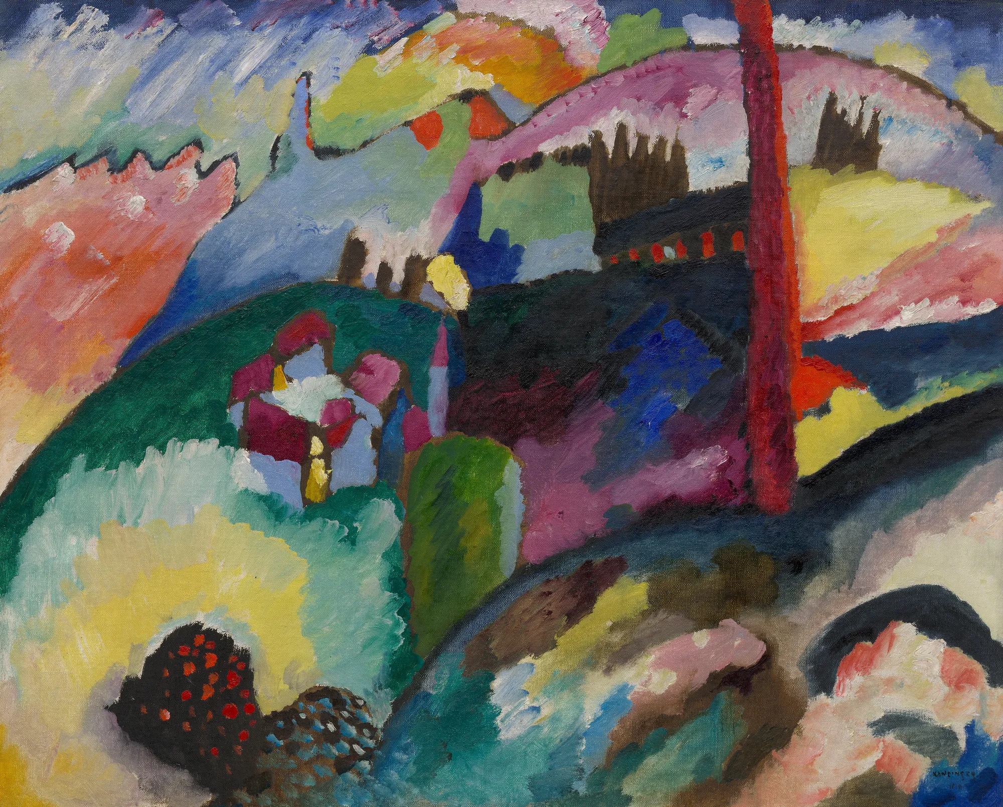 Landscape with Factory Chimney