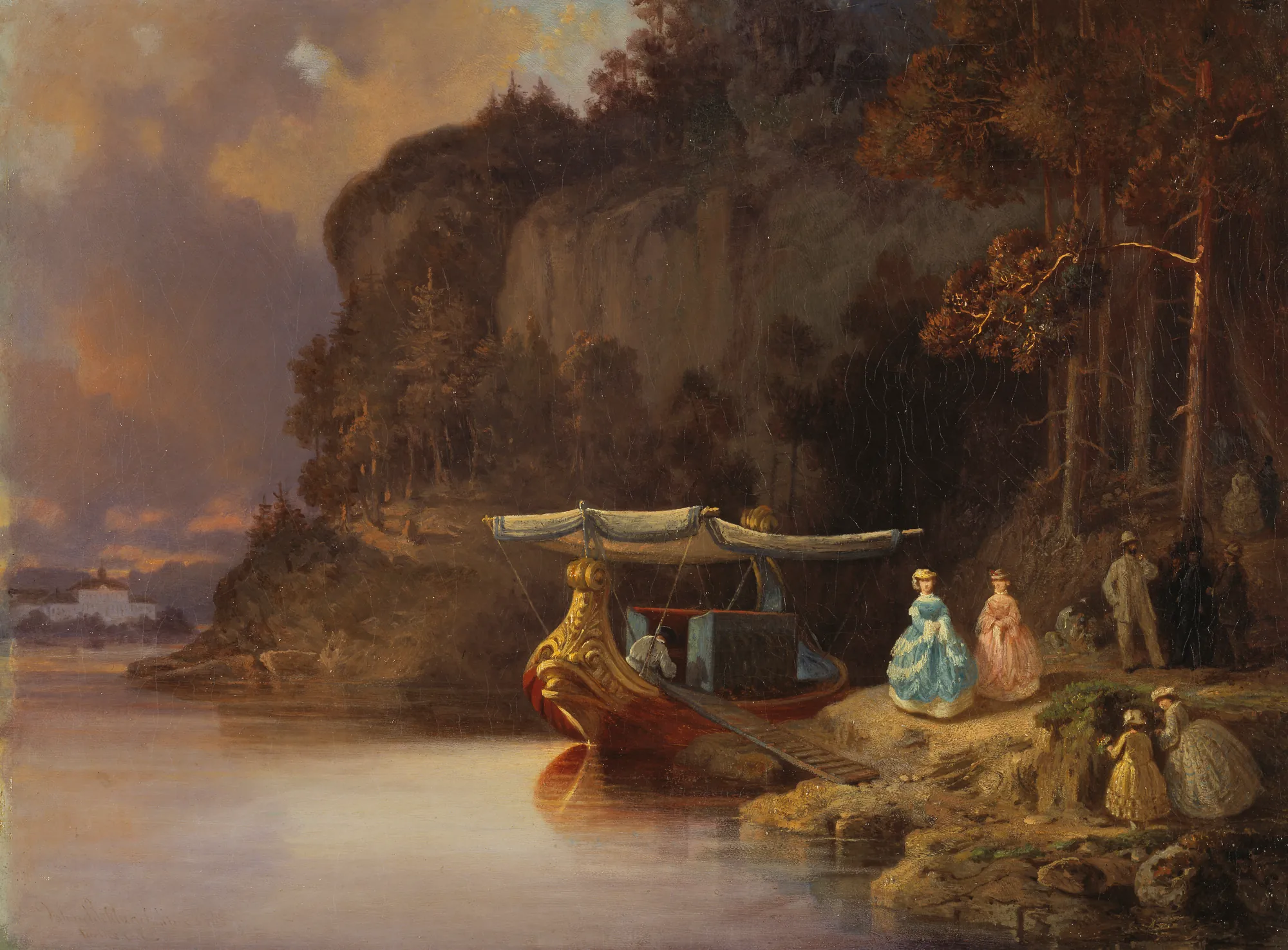 Carl's Cliff, View of Edsviken