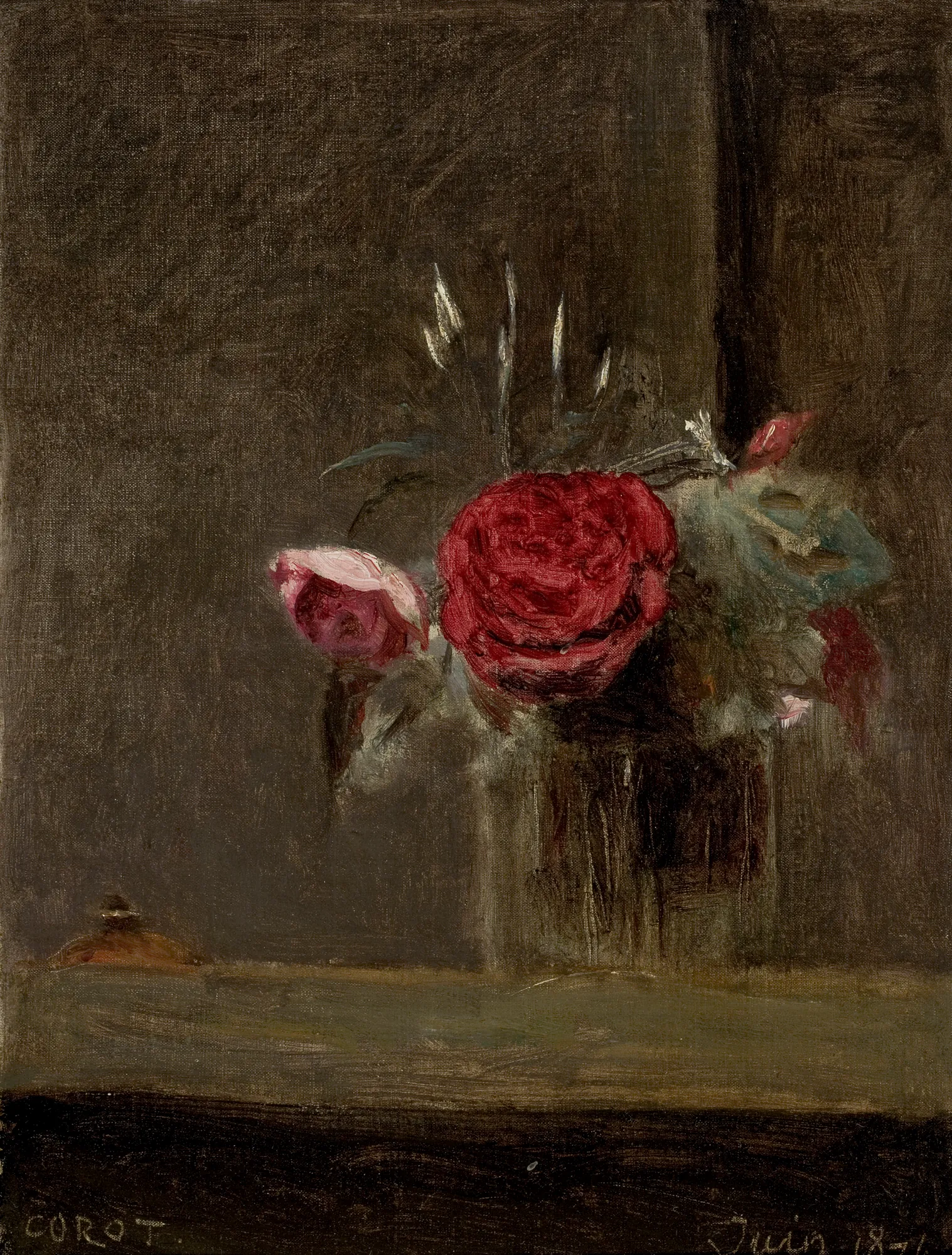 Roses in a Glass