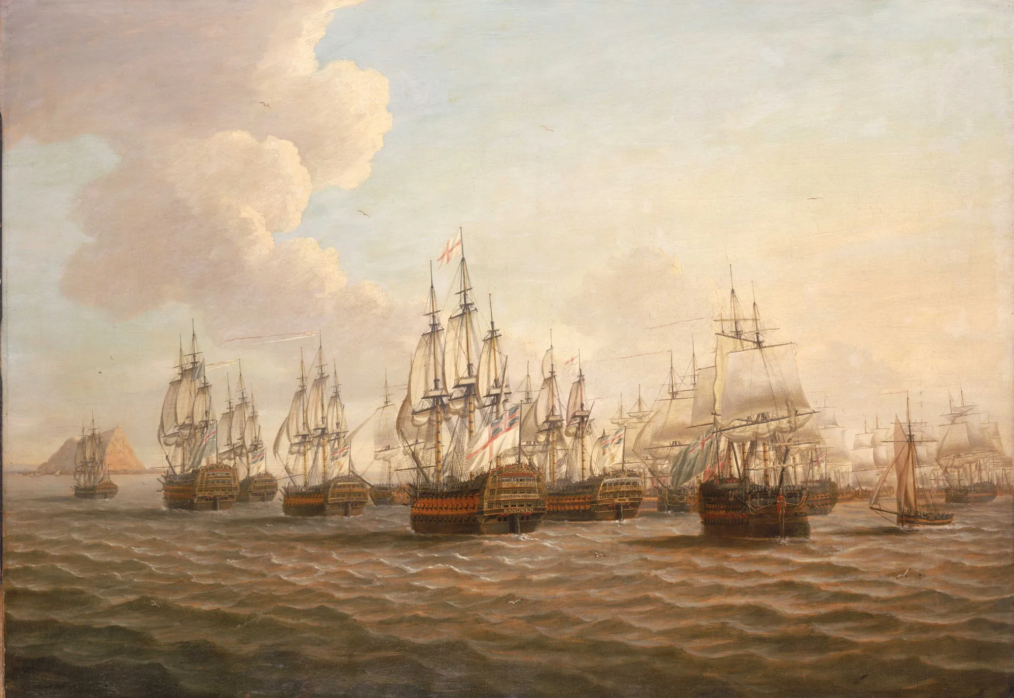 Rodney's Fleet after the Moonlight Battle
