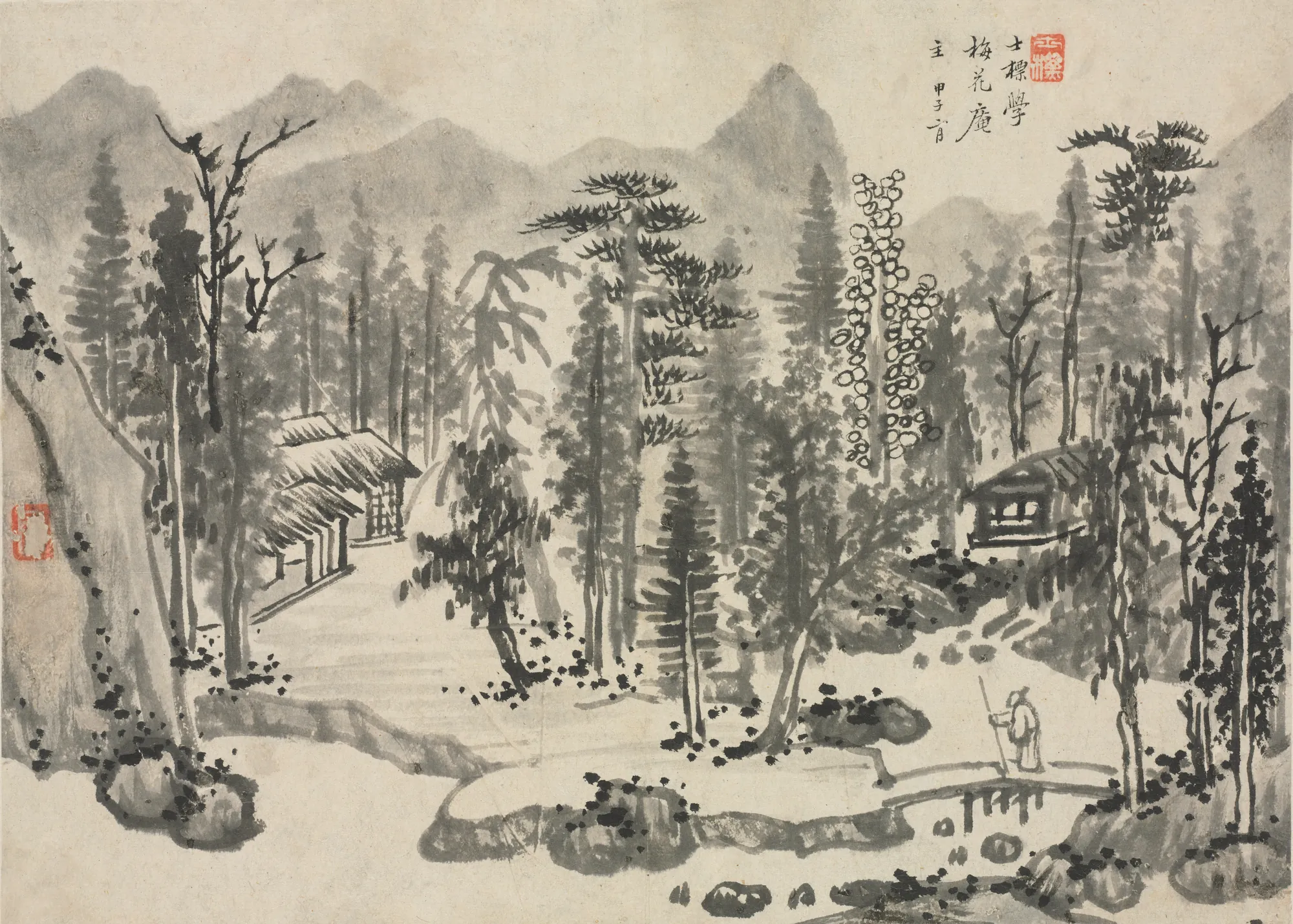 Landscape after Wu Zhen