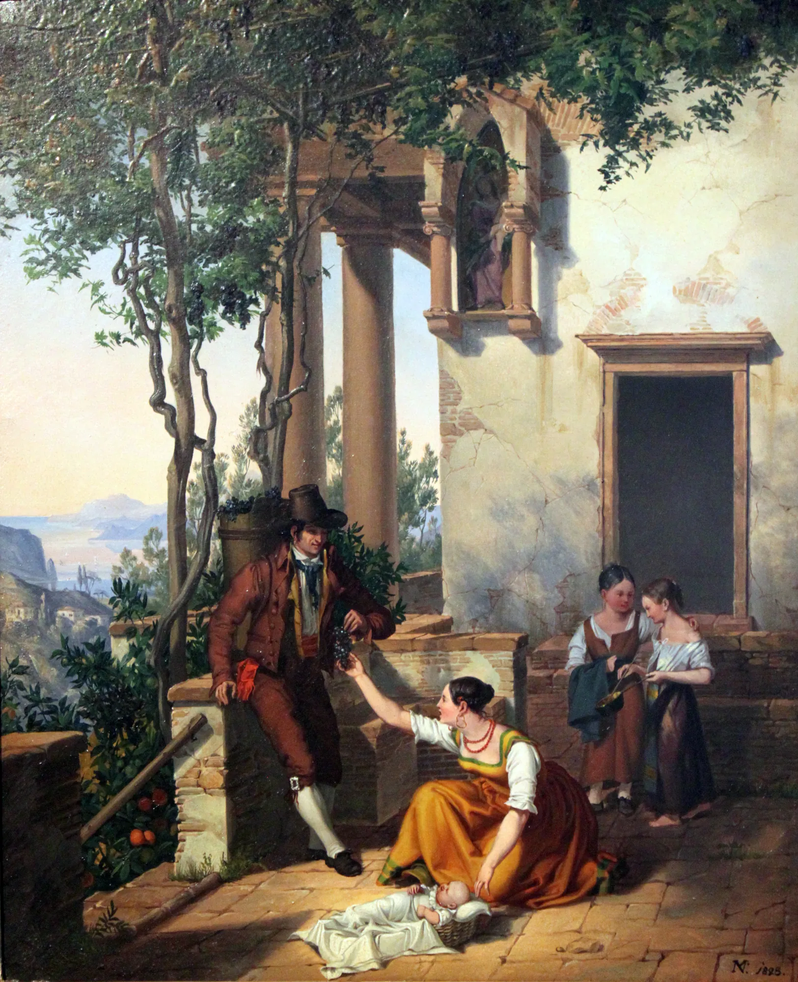 Scene from Italian Folk Life