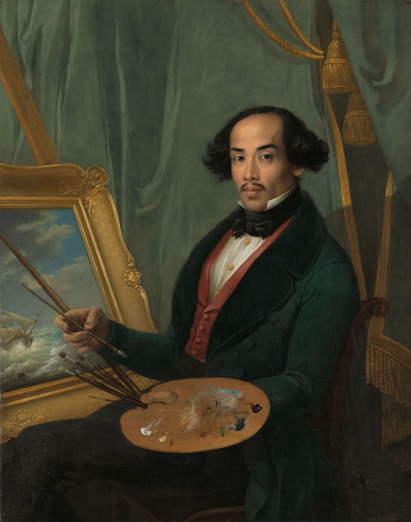 Portrait of Raden Syarif Bustaman Saleh