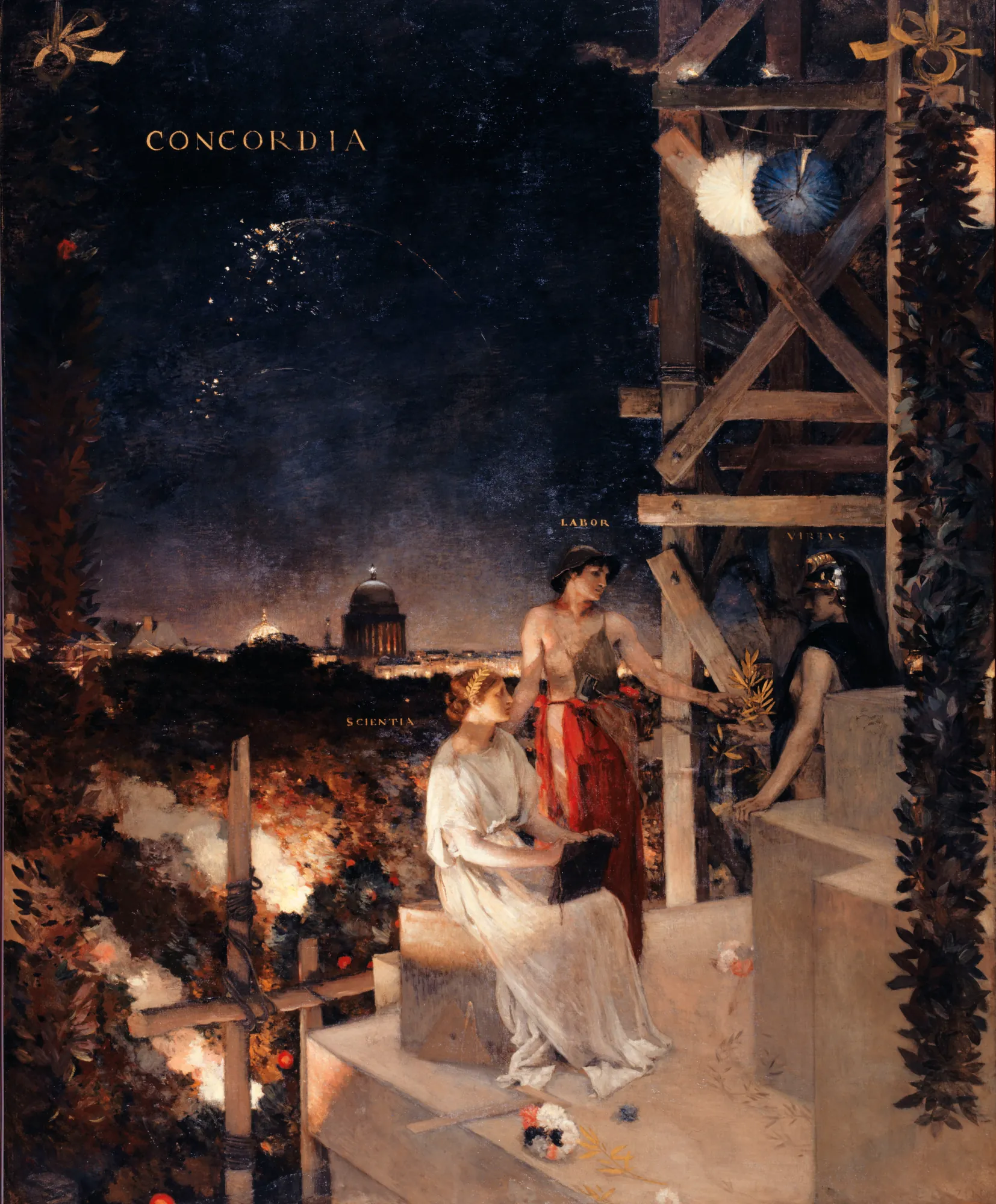 Souvenir de fête à Paris