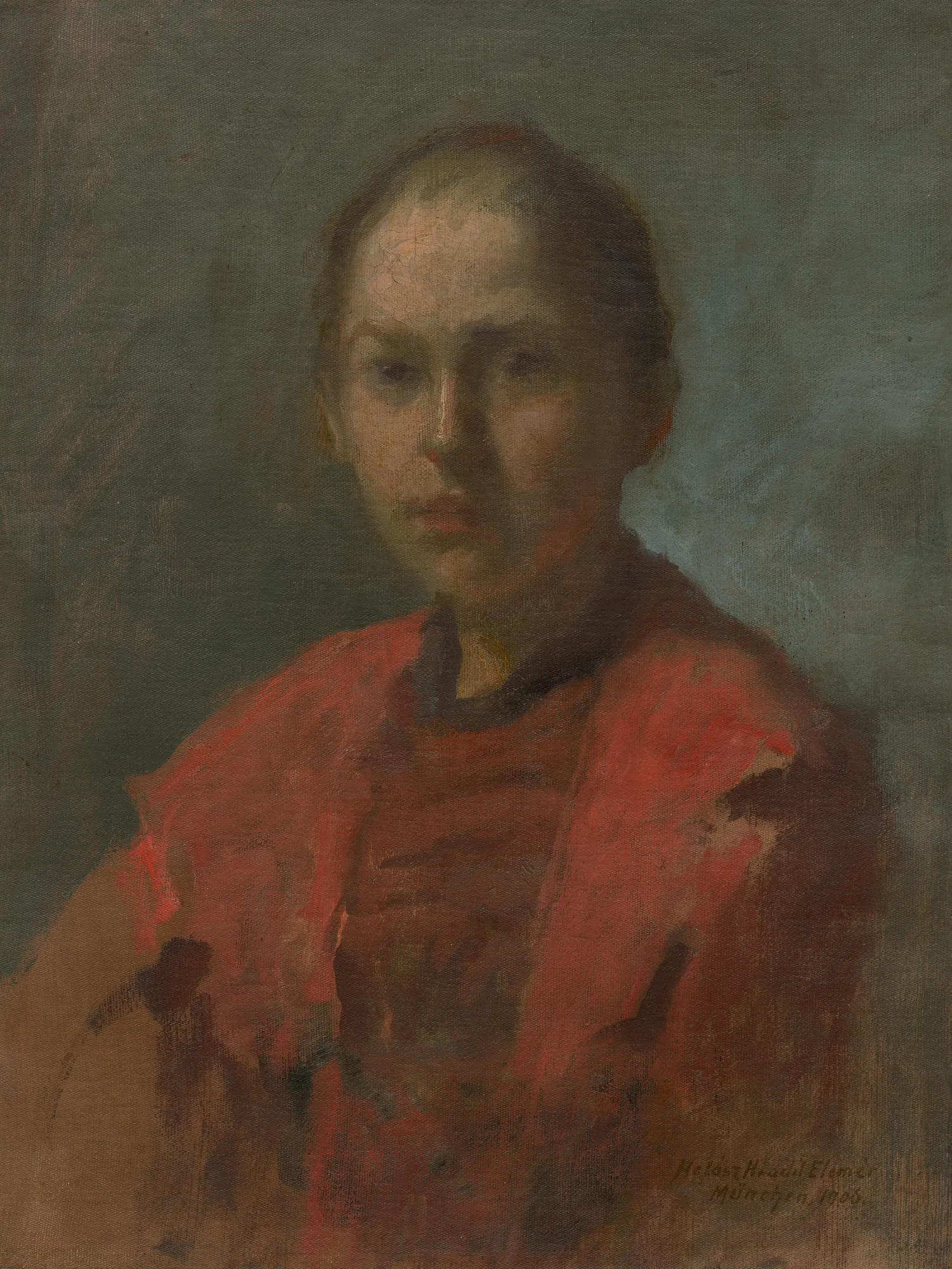 Dievča v červených šatách (Girl in a Red Dress)