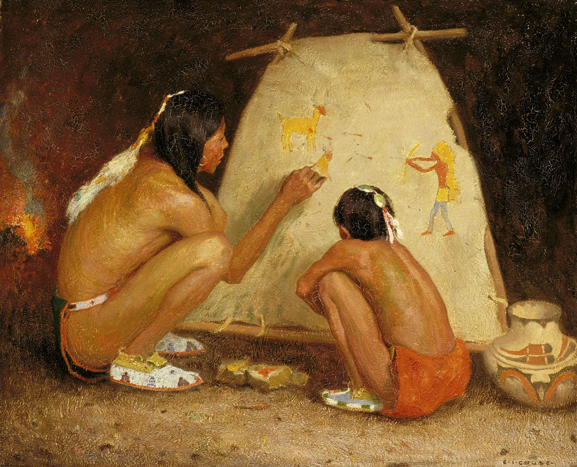 Indian Painter