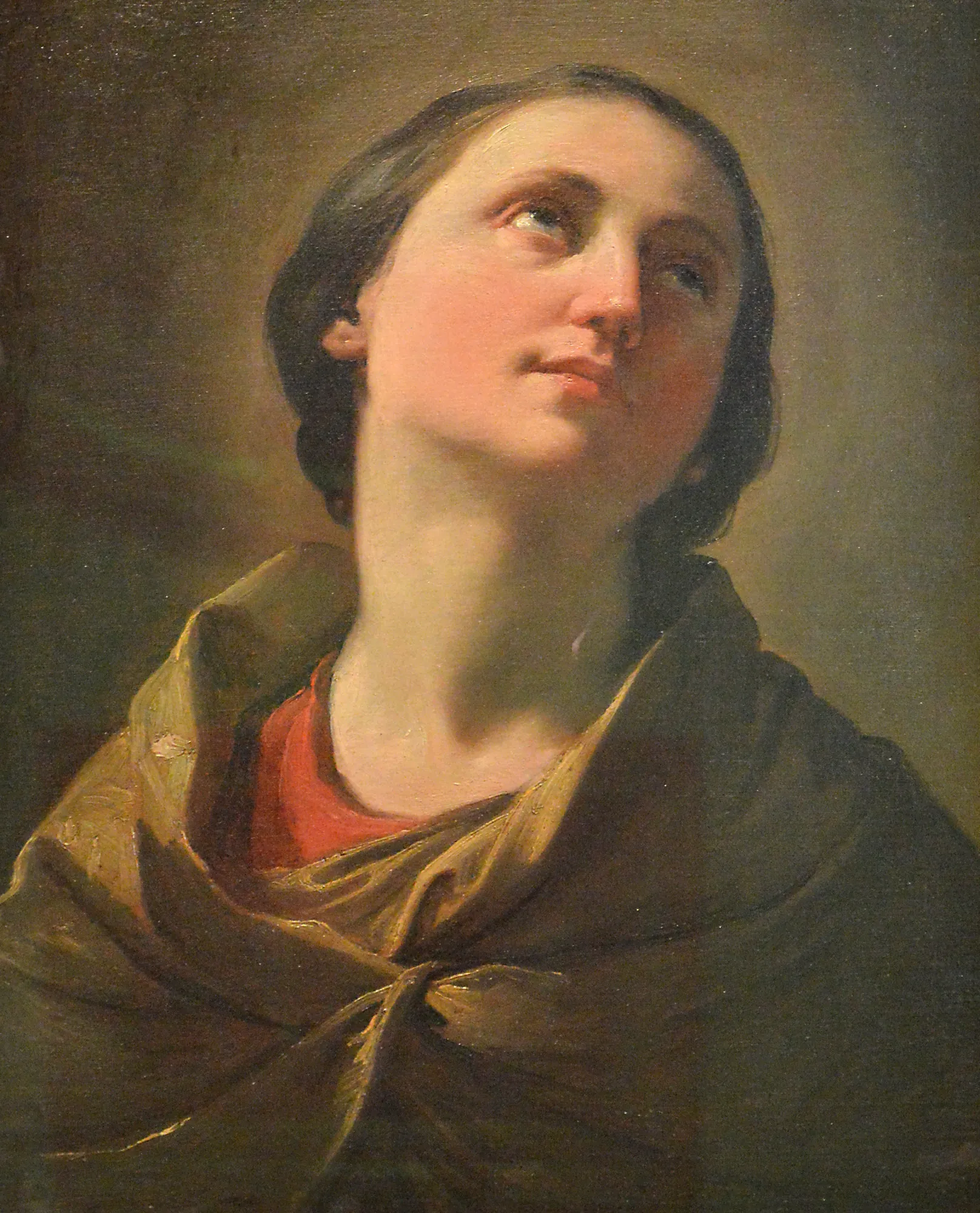Study of a Young Woman, Head and Shoulders