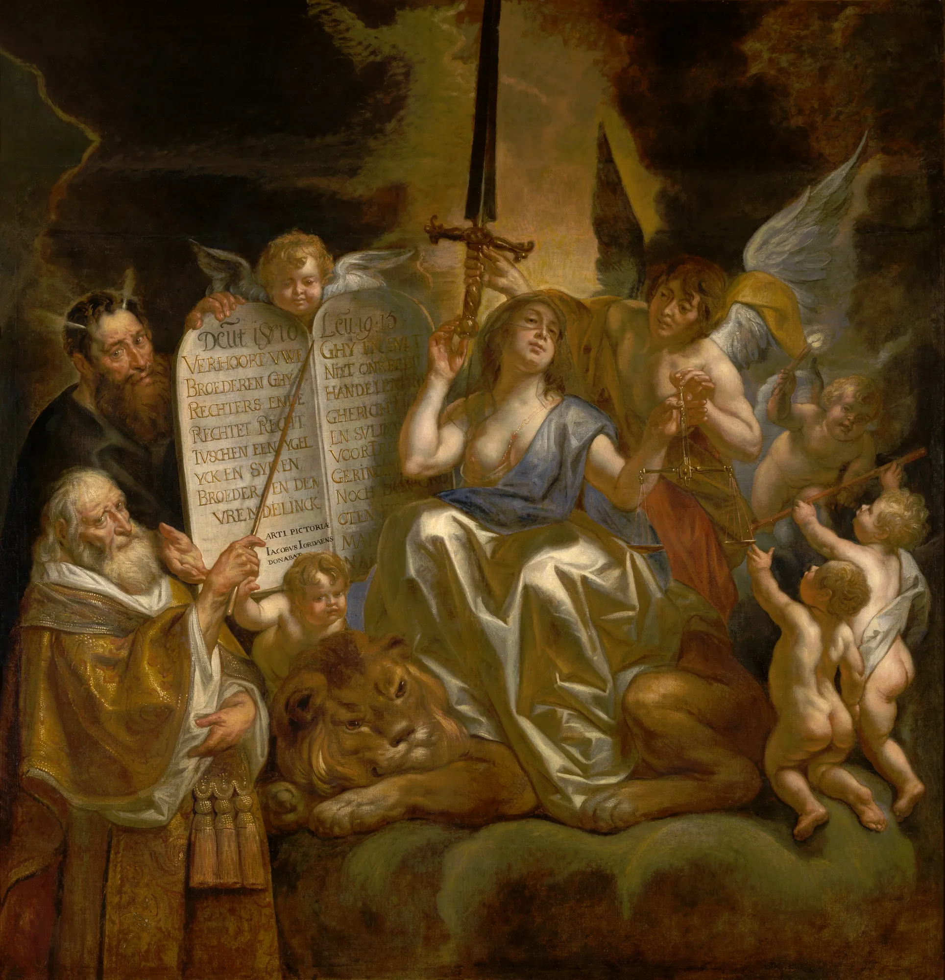 Human Law Founded on Divine Justice