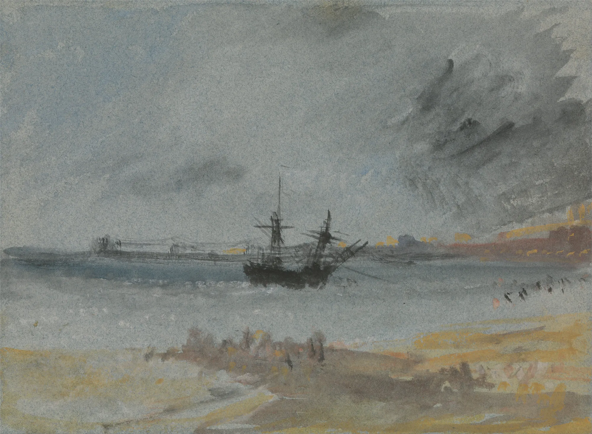 Ship Aground, Brighton
