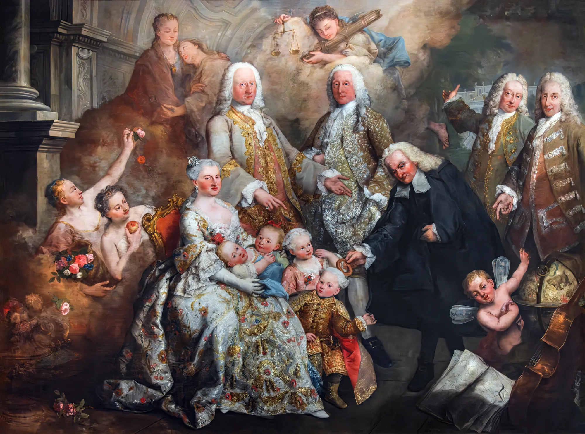 Portrait of Almorò III Alvise Pisani and His Family